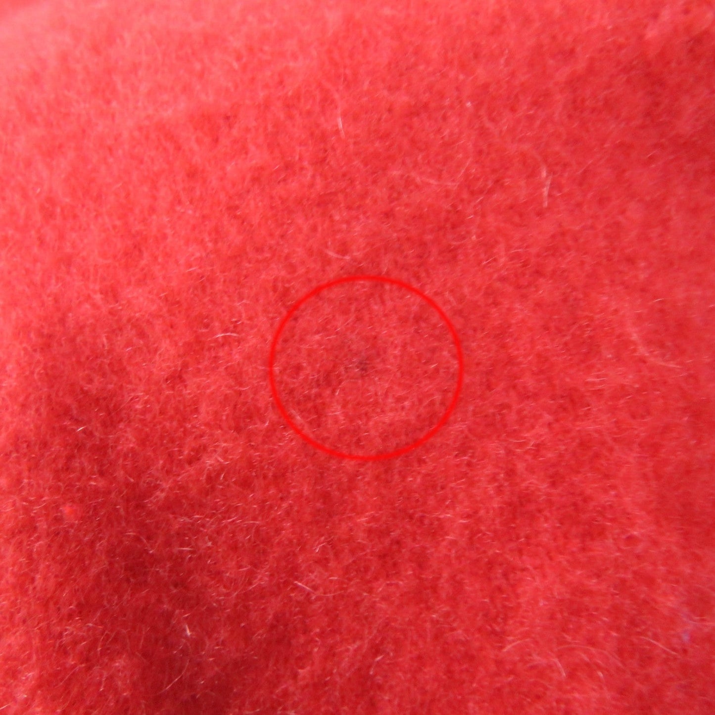 HERMES Stall cashmere Red type
