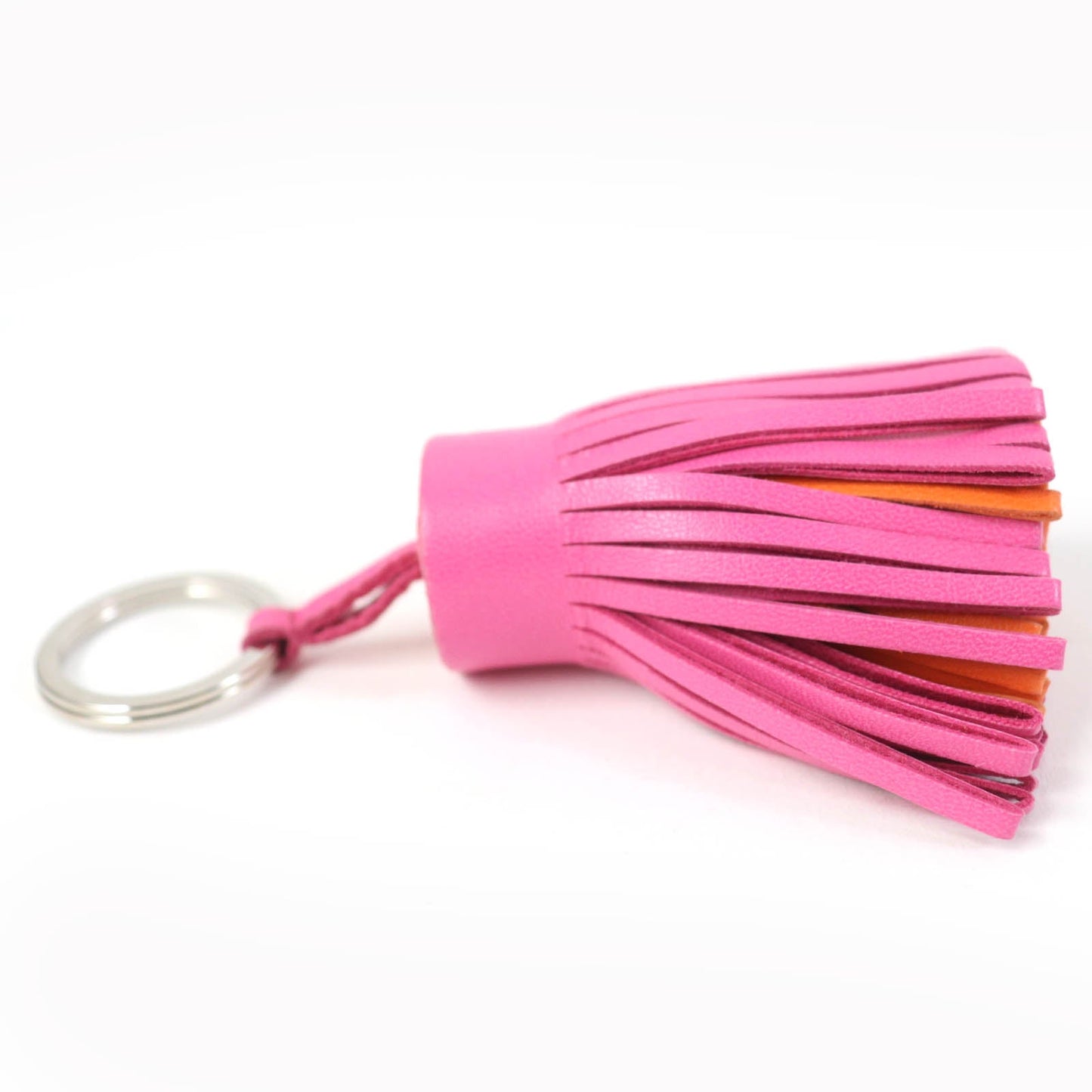 HERMES Bag charm Anyo Miro Rose Purple Orange Poppy Carmen