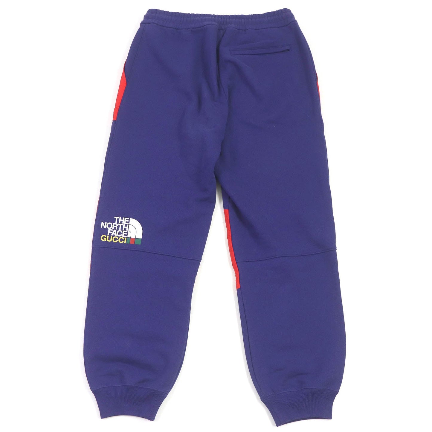 GUCCI Pants 671463 cotton Blue red Jogging Pant XS