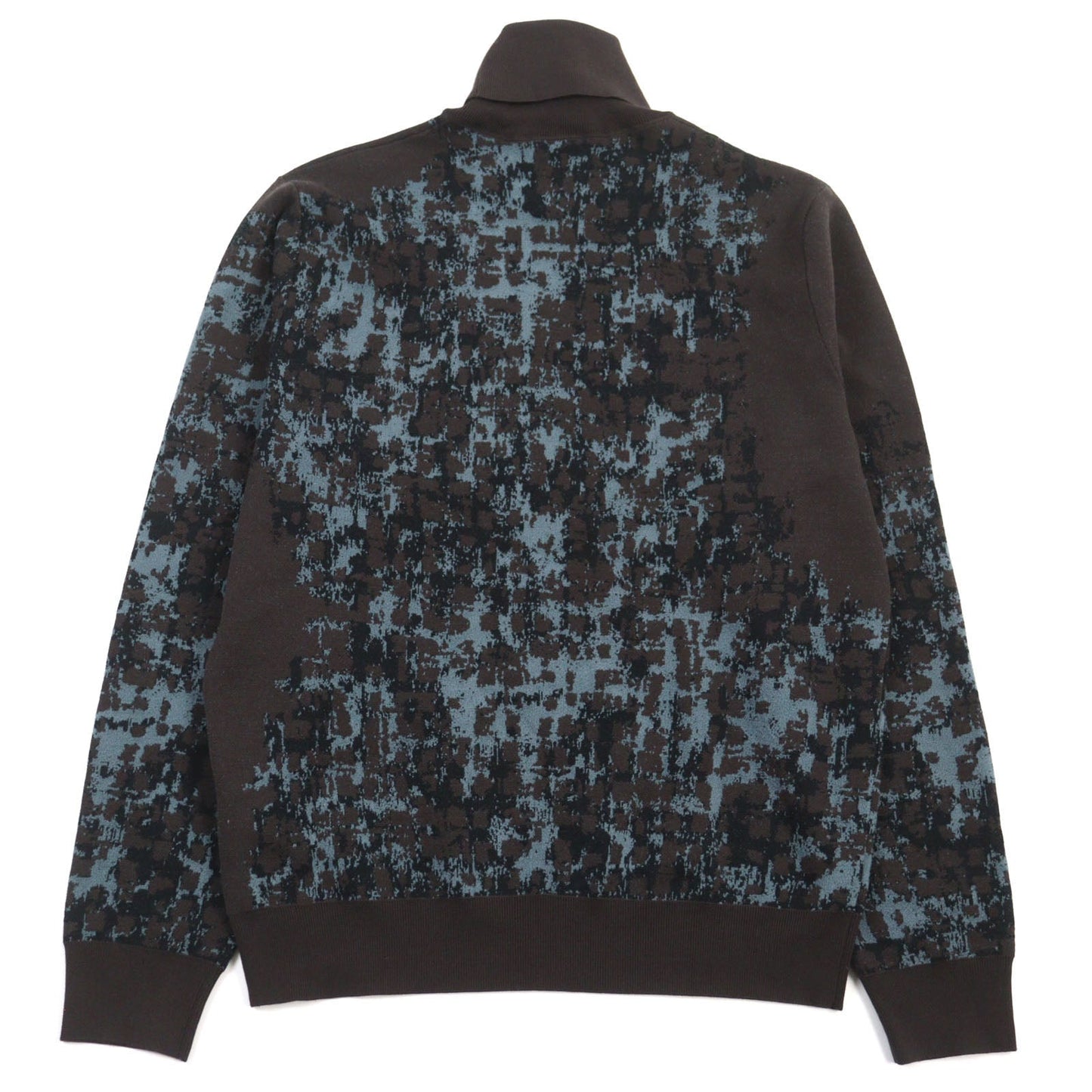 HERMES knit wool Multicolor All-over Pattern M