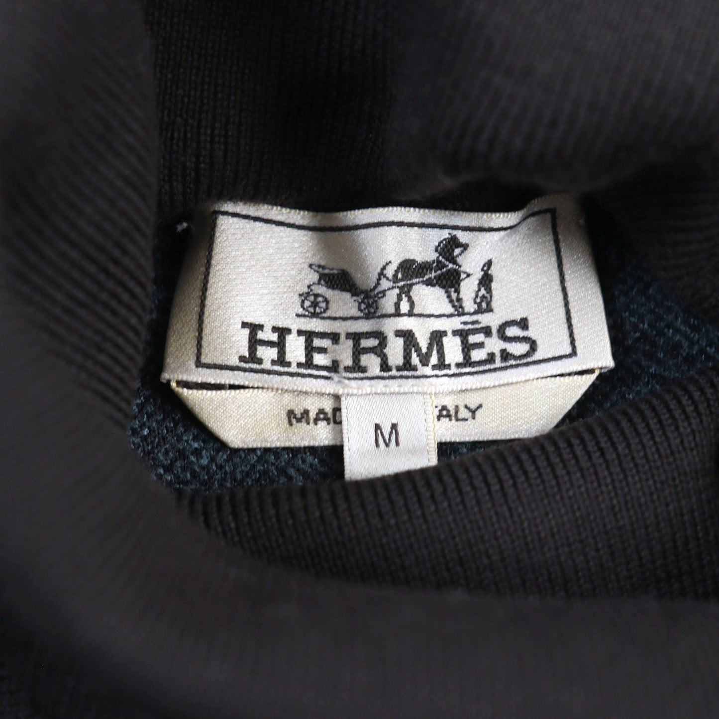 HERMES knit wool Multicolor All-over Pattern M