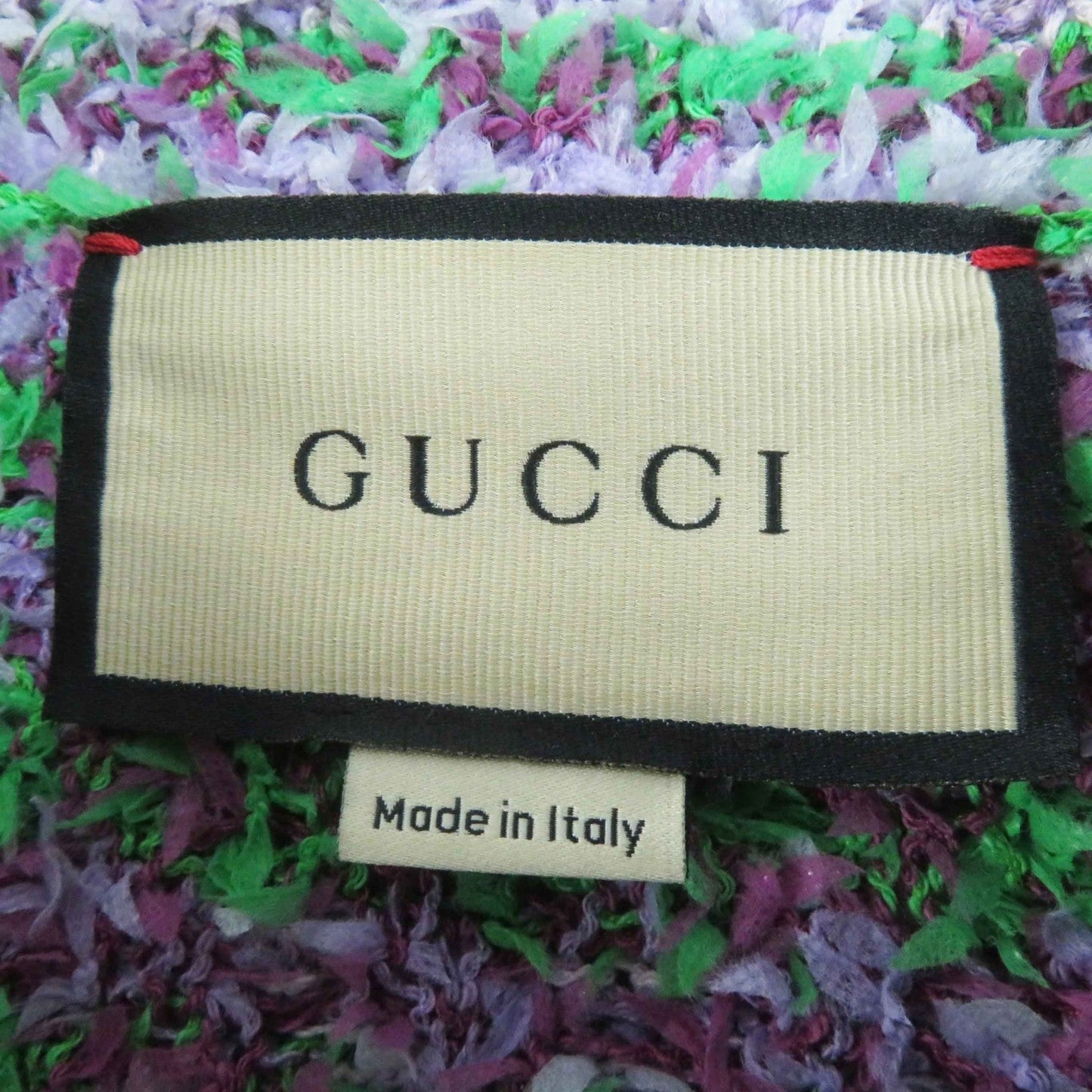 GUCCI knit 695796 cotton Purple green M