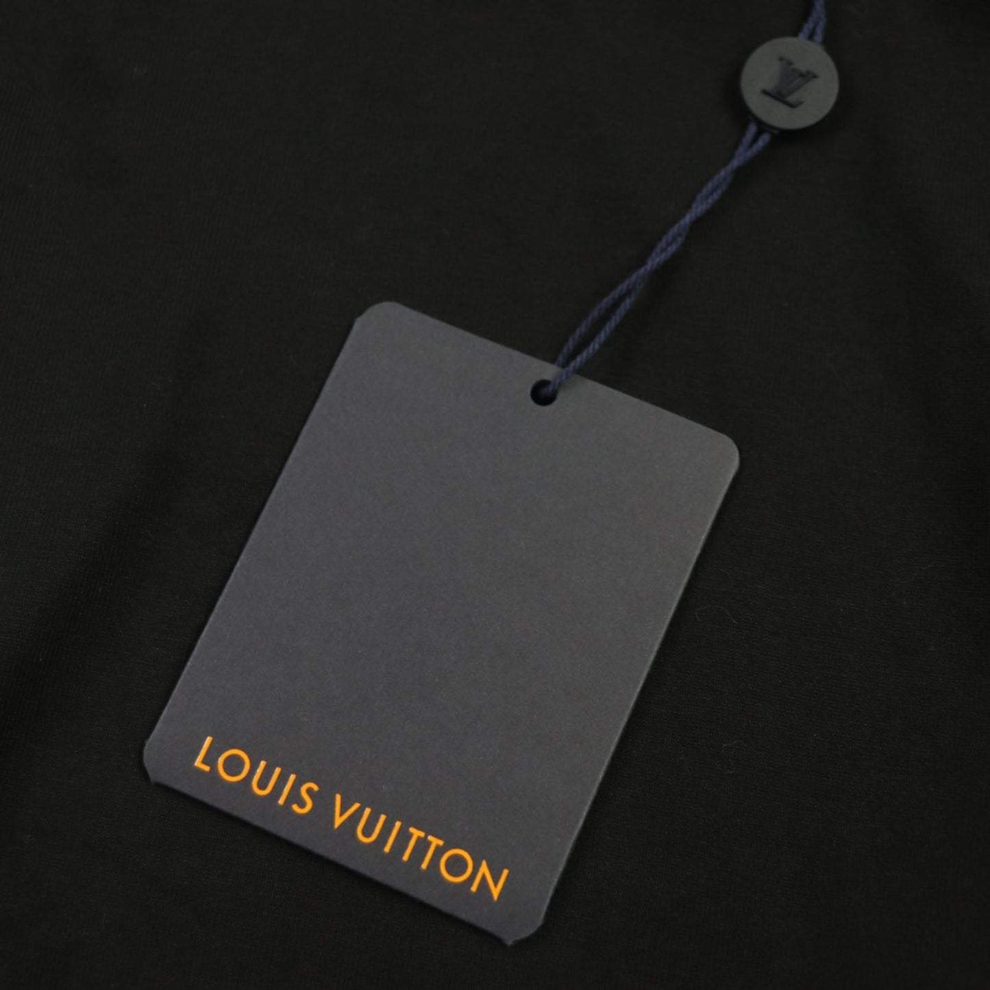 LOUIS VUITTON Blouson HMY04W polyester Navy black Jacquard Damier M