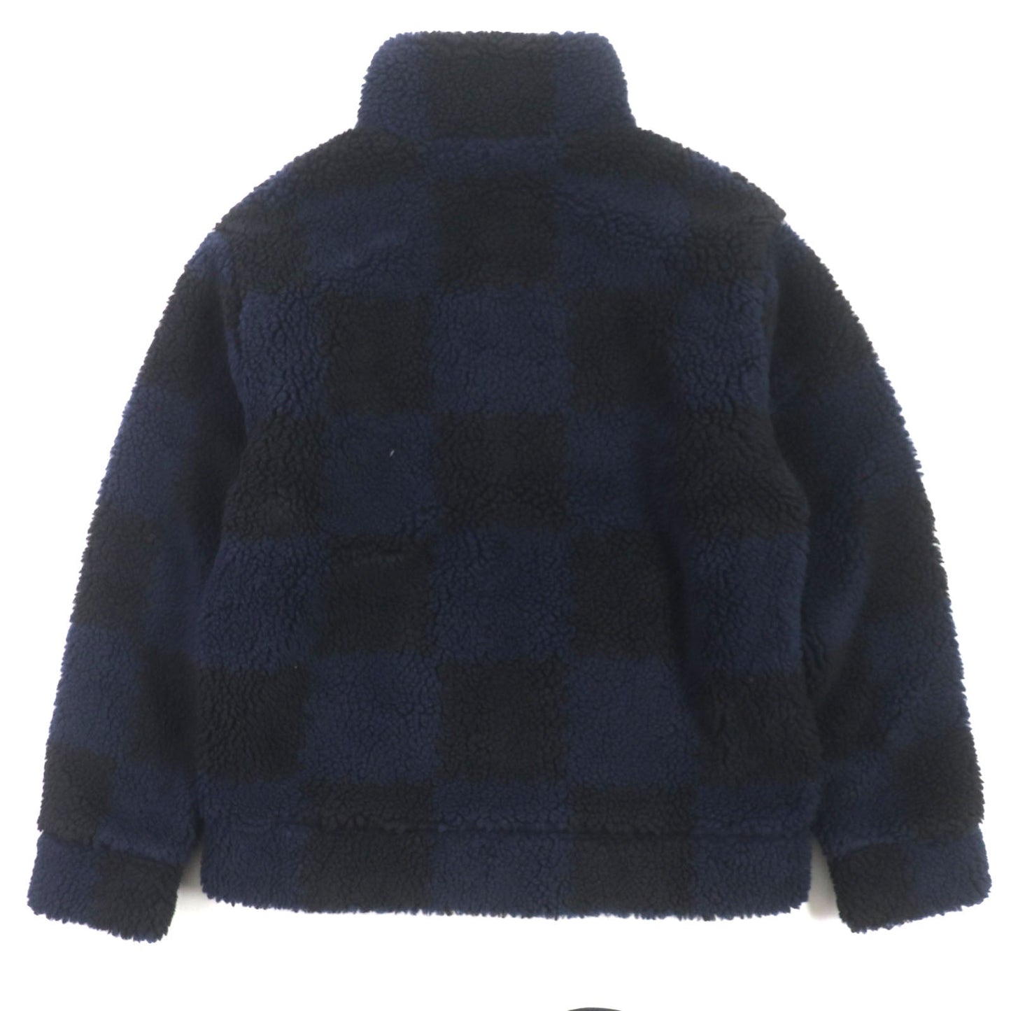 LOUIS VUITTON Blouson HMY04W polyester Navy black Jacquard Damier M