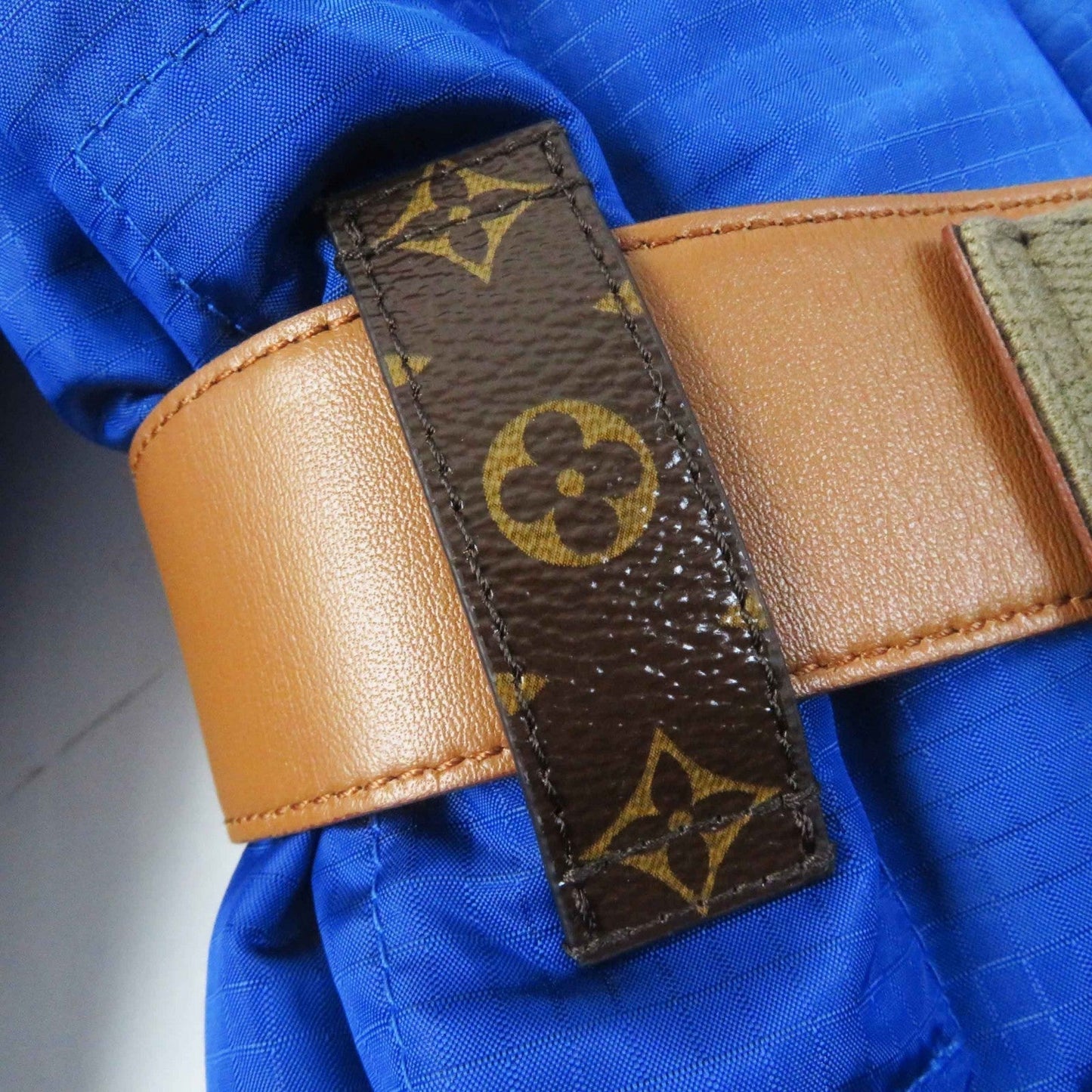 LOUIS VUITTON Down jacket Nylon blue 34