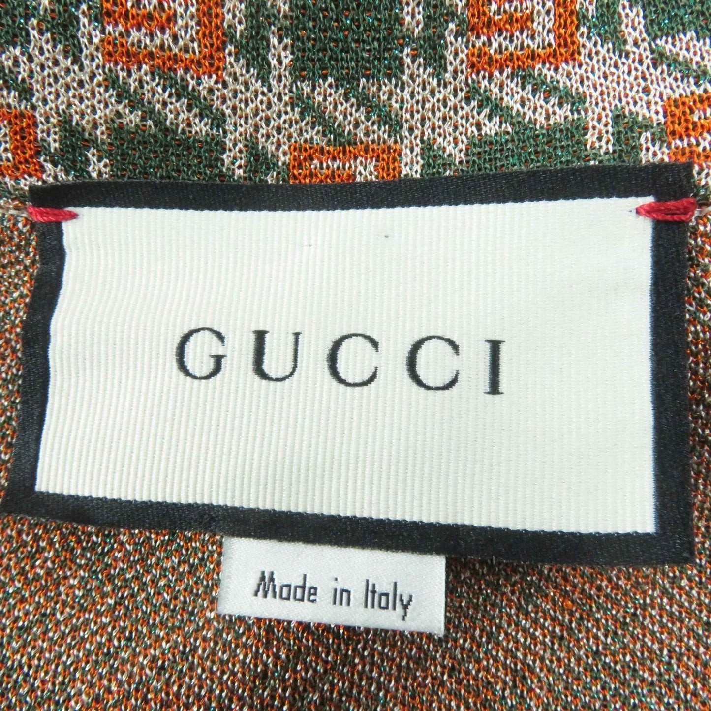 GUCCI one piece 632923 Rayon Multi VISCOSE RAME DRESS XS
