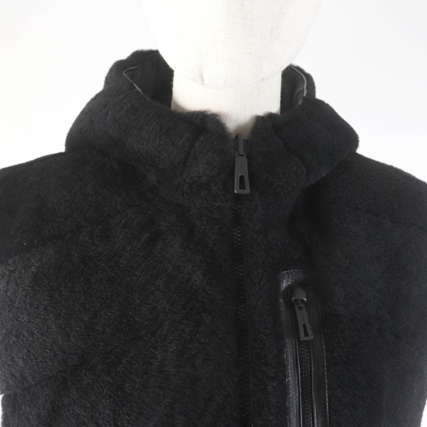 HERMES Best 4H1233DF Lamb leather black 38