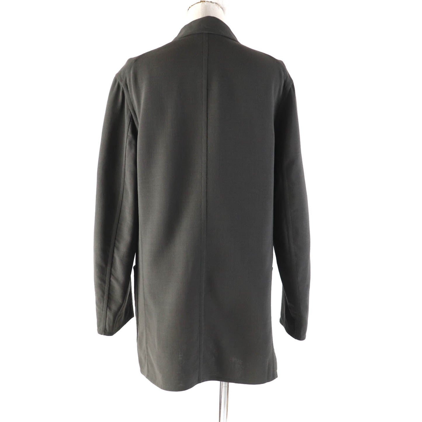 HERMES Jacket wool khaki 34