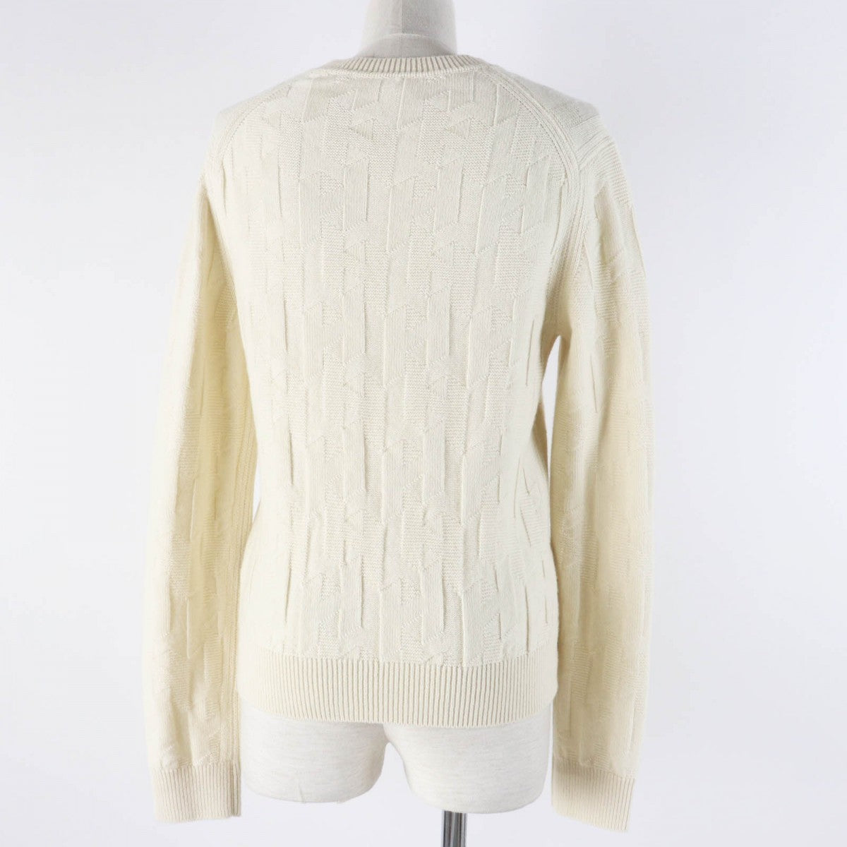 HERMES knit 3H2617D4 wool Ivory 36