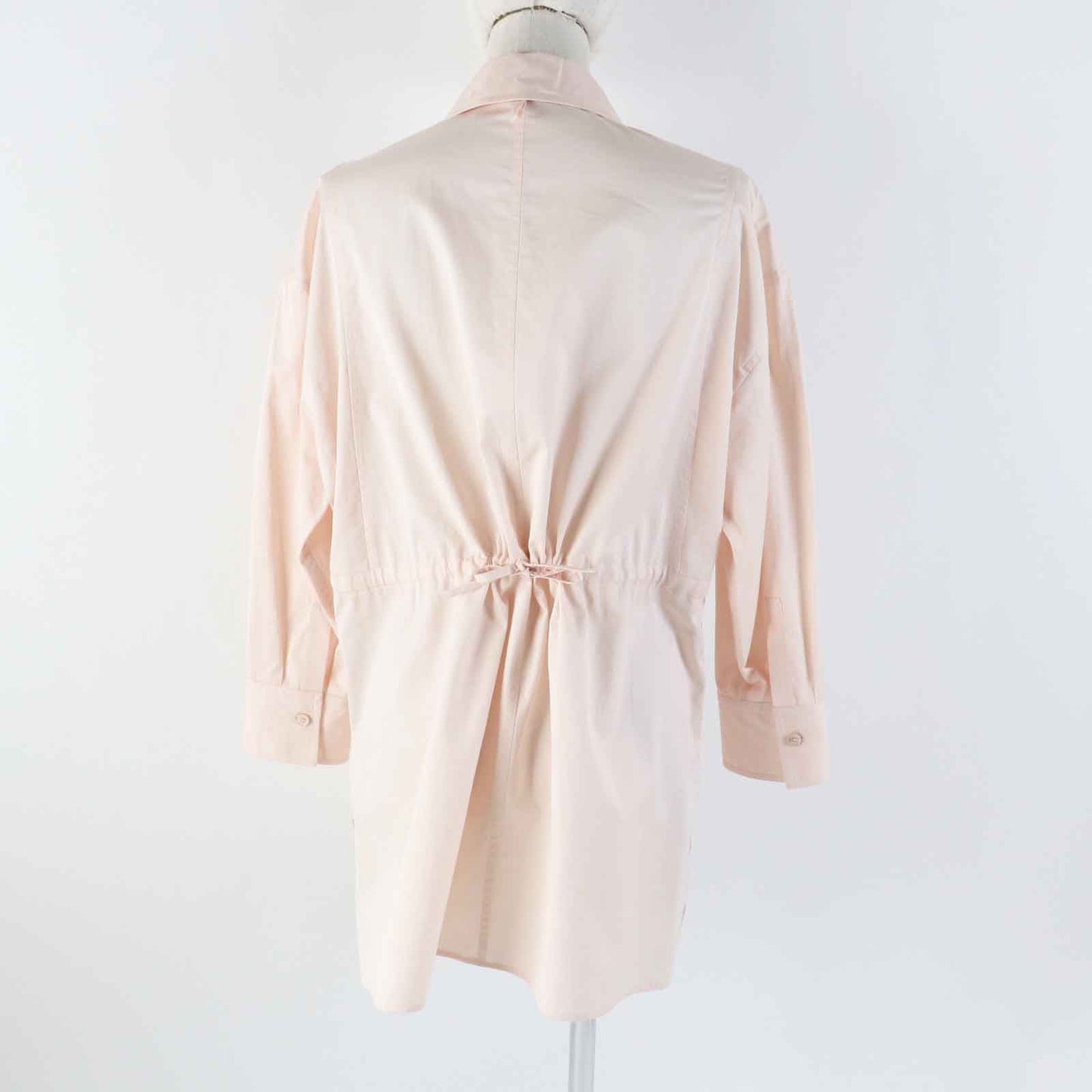 HERMES Long sleeve shirt 2E0609D4 cotton Light pink 36