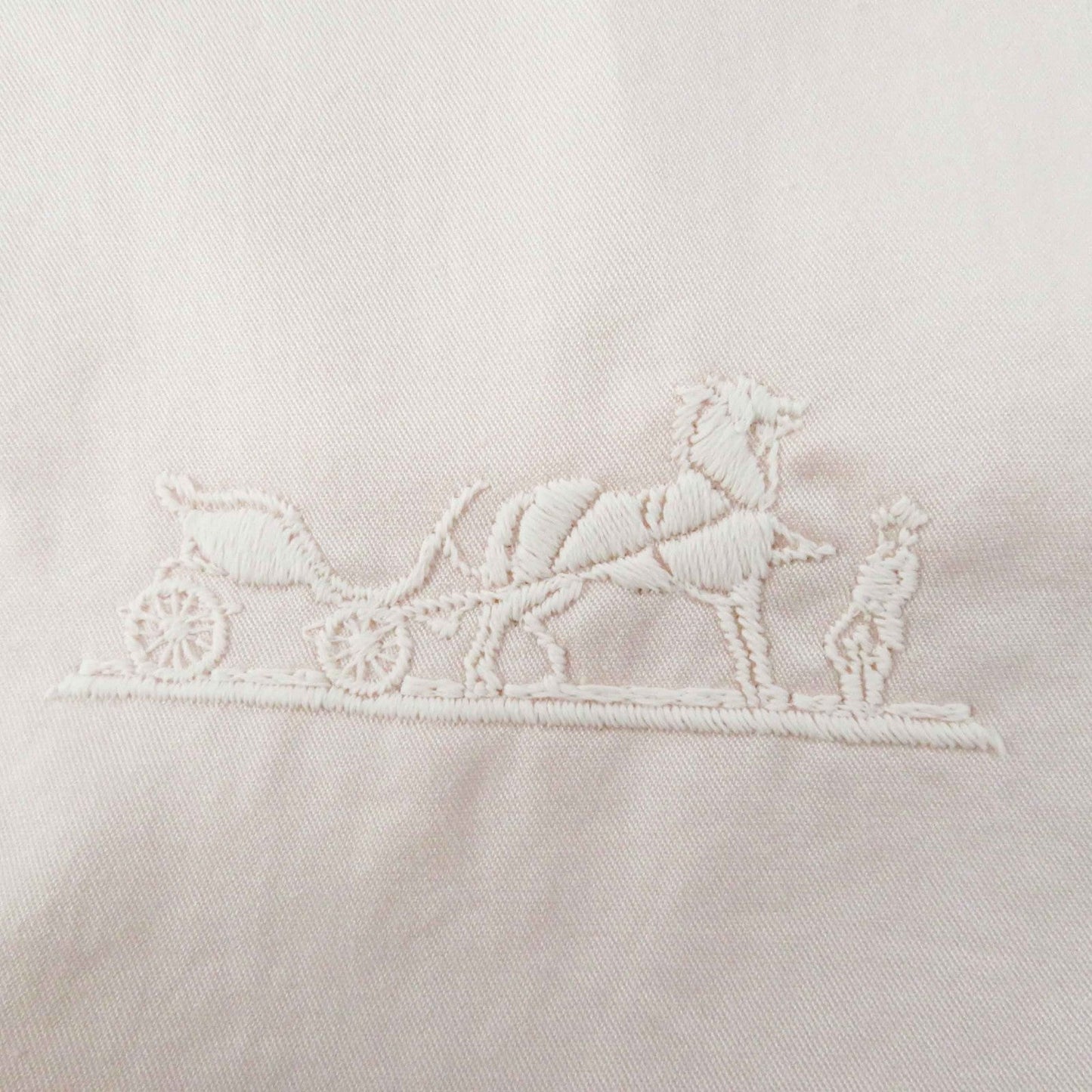 HERMES Long sleeve shirt 2E0609D4 cotton Light pink 36