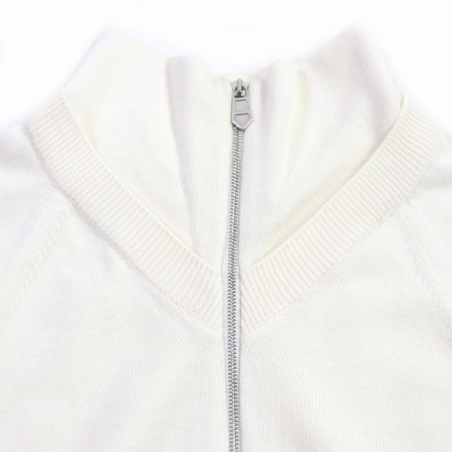 HERMES cardigan cotton Ivory S