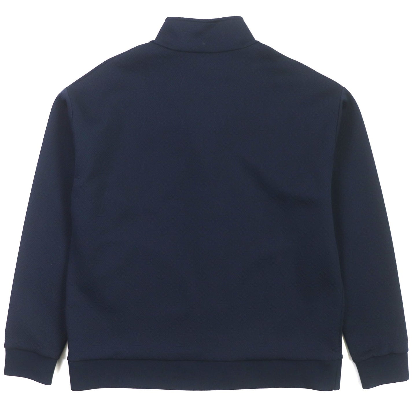 LOUIS VUITTON Blouson 1A7XYU polyester Bruny Monogram zip-through top XL
