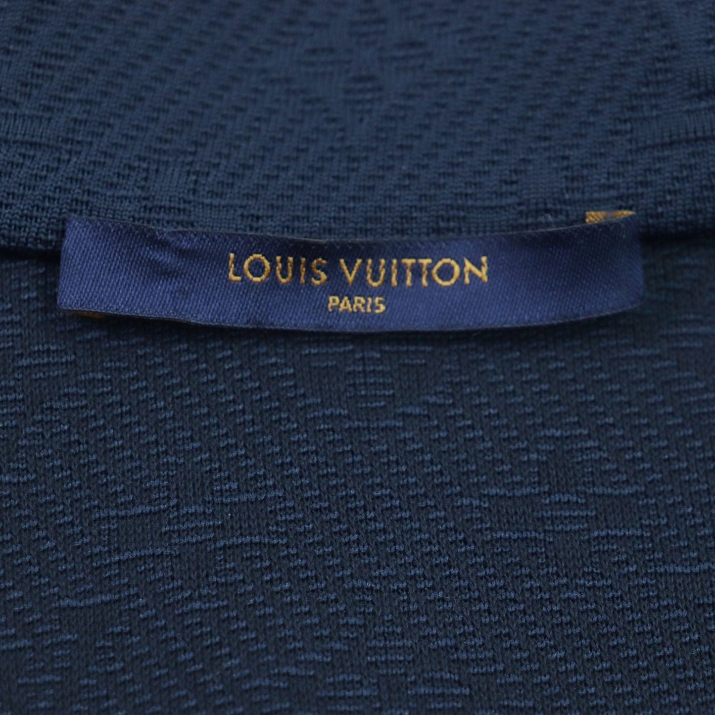 LOUIS VUITTON Blouson 1A7XYU polyester Bruny Monogram zip-through top XL