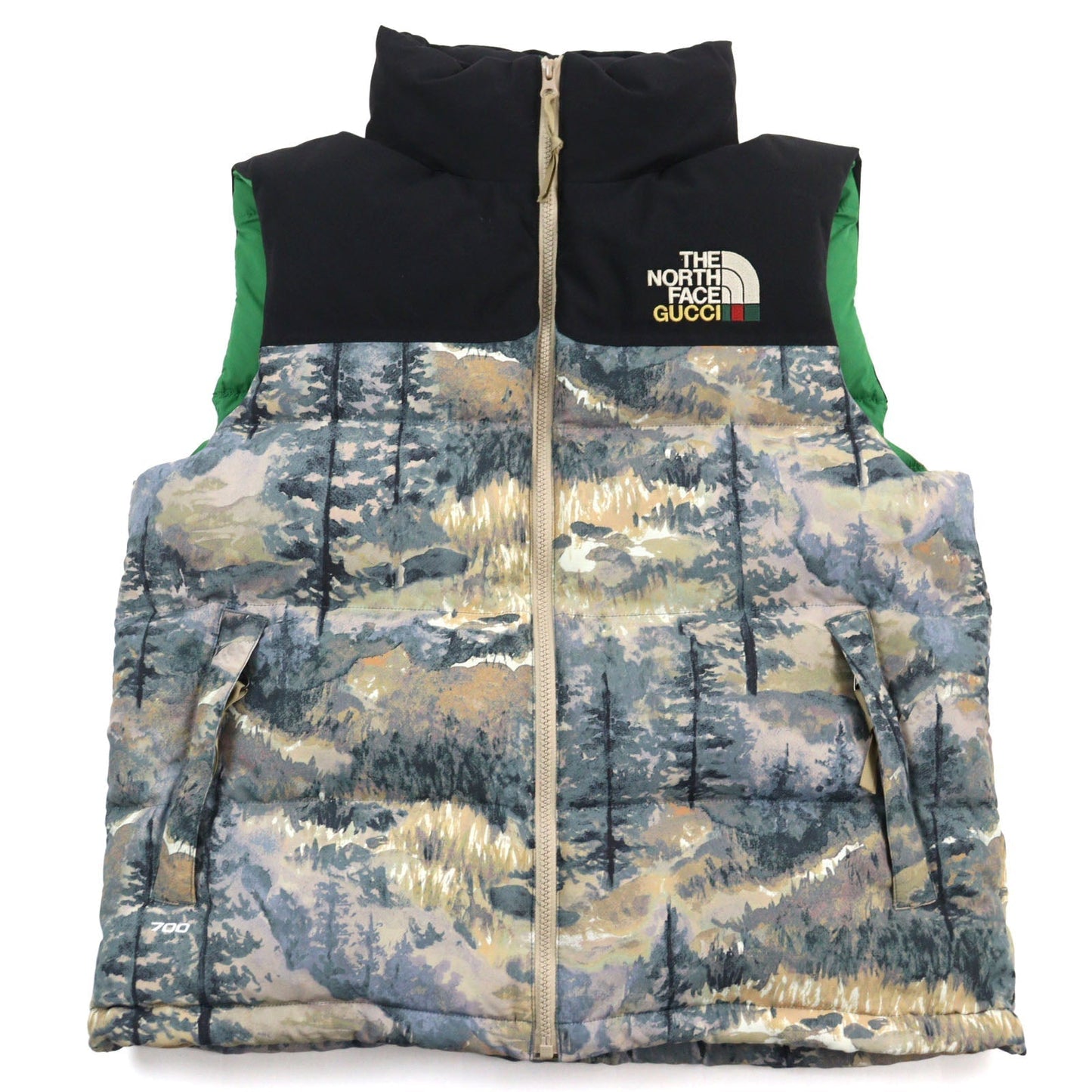 GUCCI Down vest 663762 Nylon multicolor M