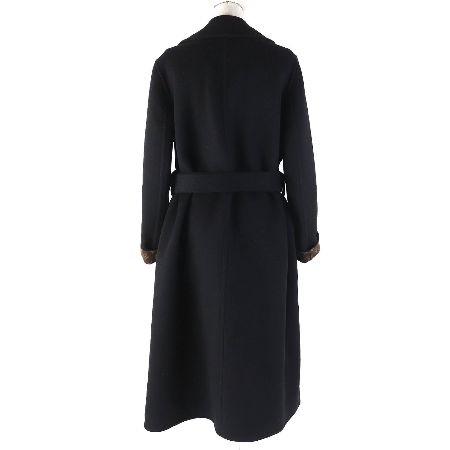 LOUIS VUITTON coat FECO11 wool black 40