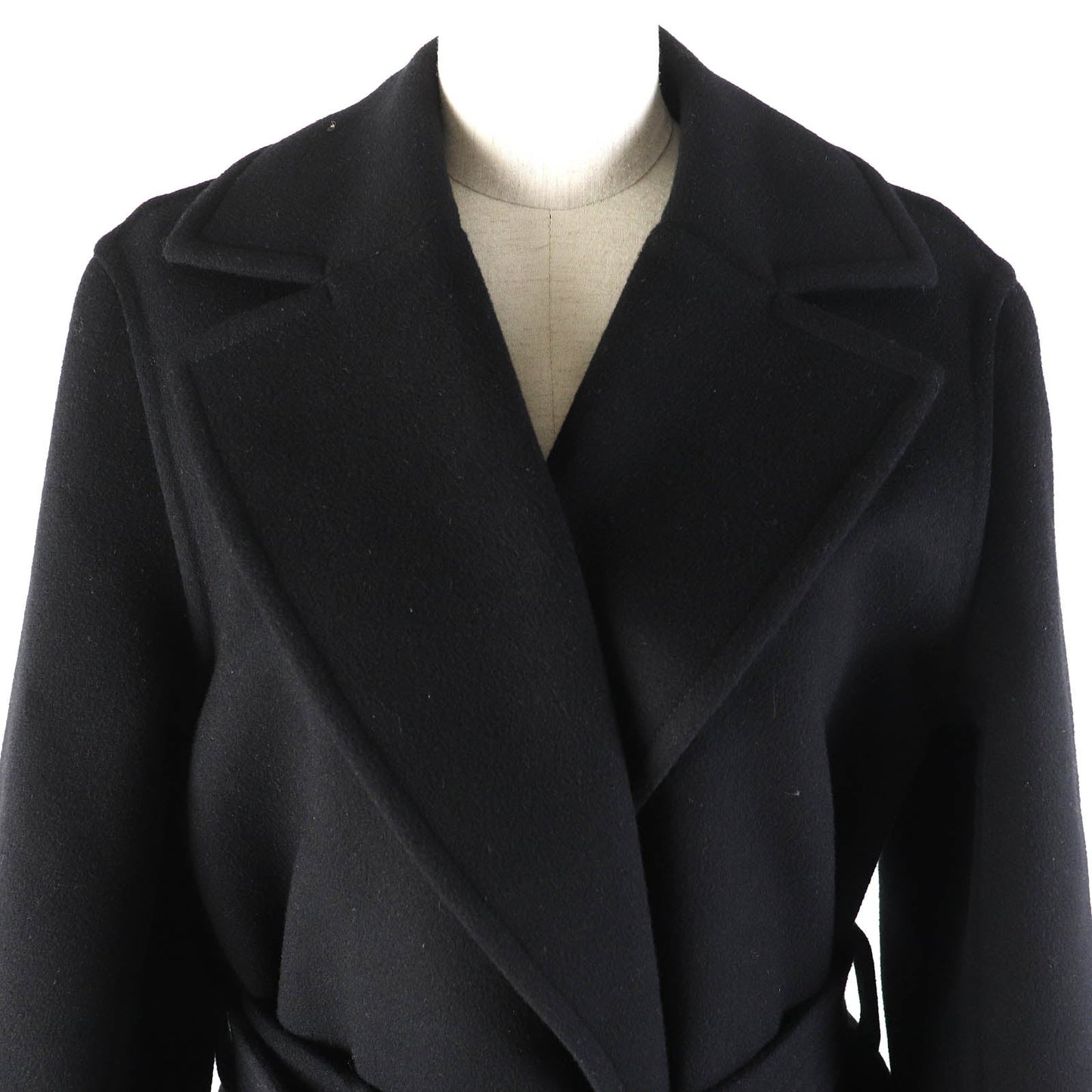 LOUIS VUITTON coat FECO11 wool black 40