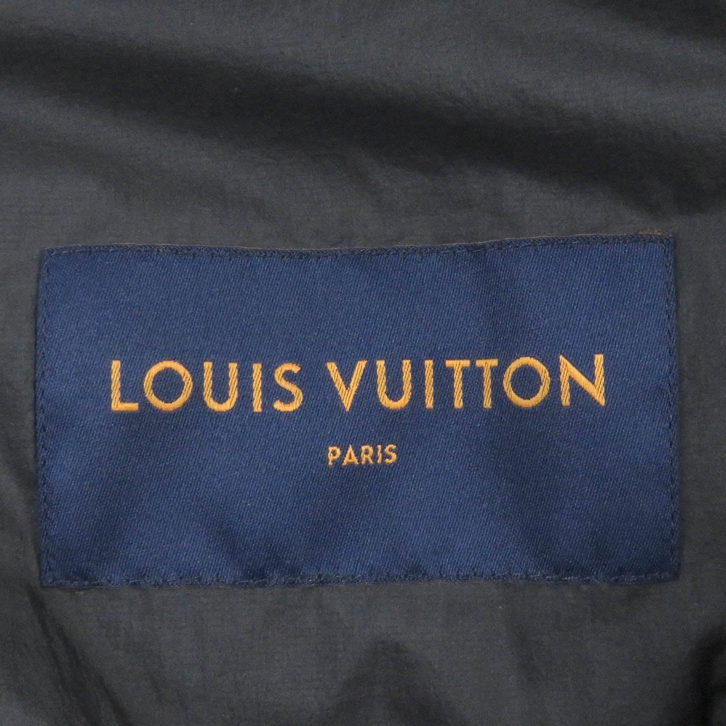 LOUIS VUITTON Bomber jacket HLB05EDR2 Nylon Navy 46