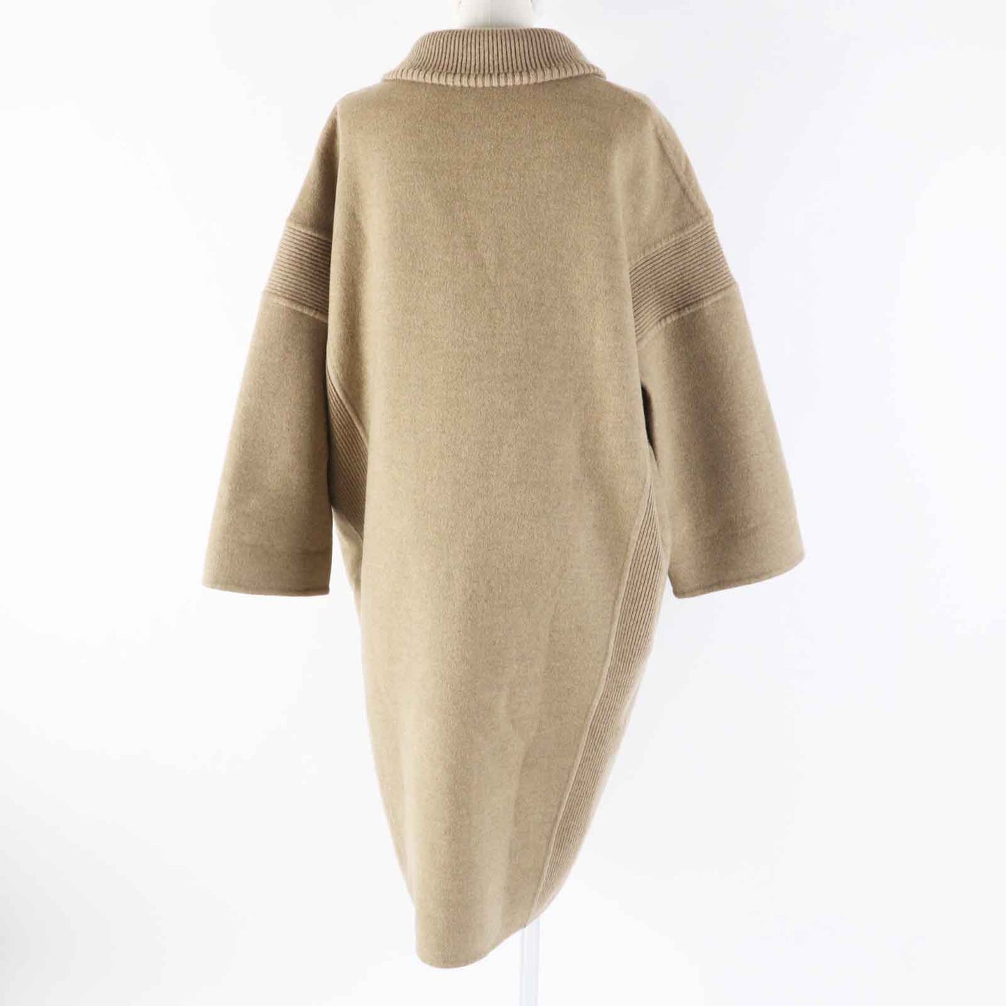 HERMES coat cashmere beige 38