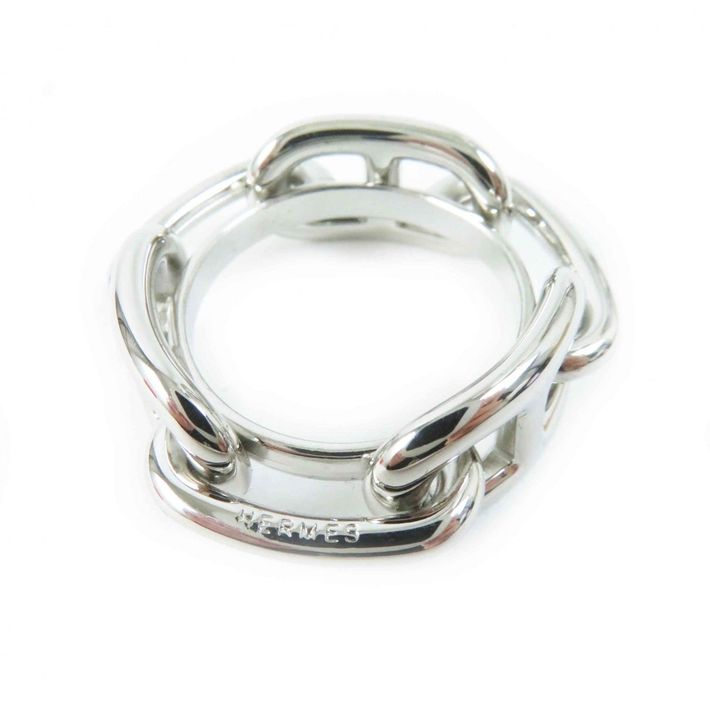 HERMES Scarf ring Gold Plated Silver Lukade