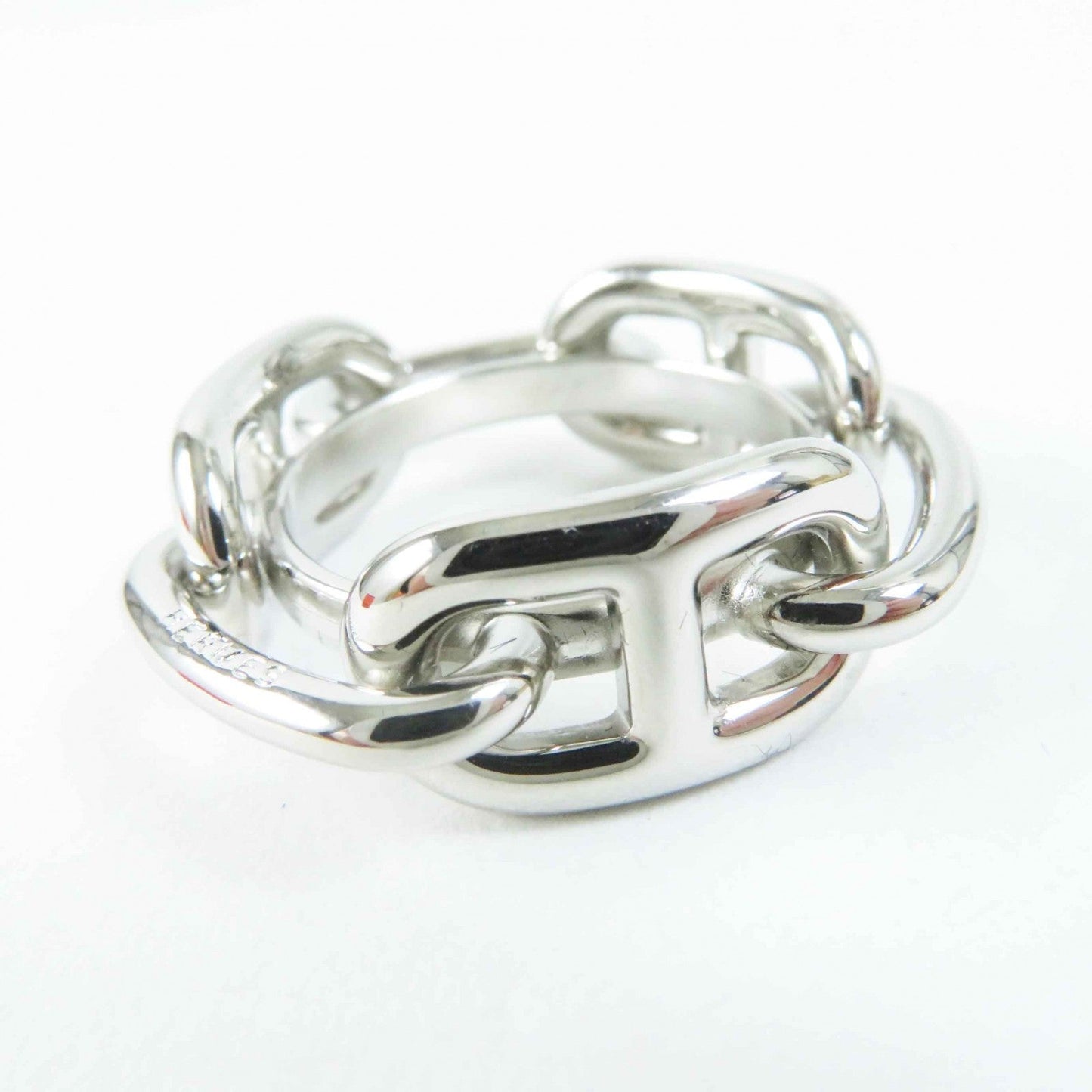 HERMES Scarf ring Gold Plated Silver Lukade