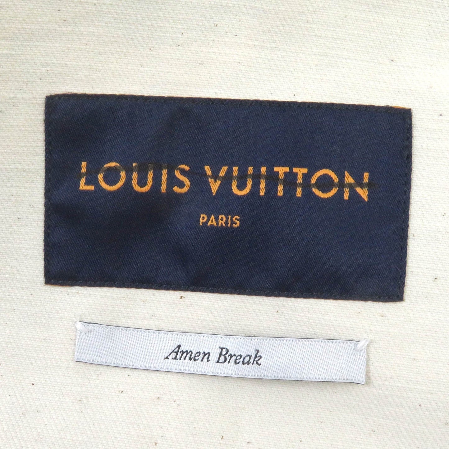 LOUIS VUITTON Denim Jacket 1A9T10 cotton multicolor landscape 48