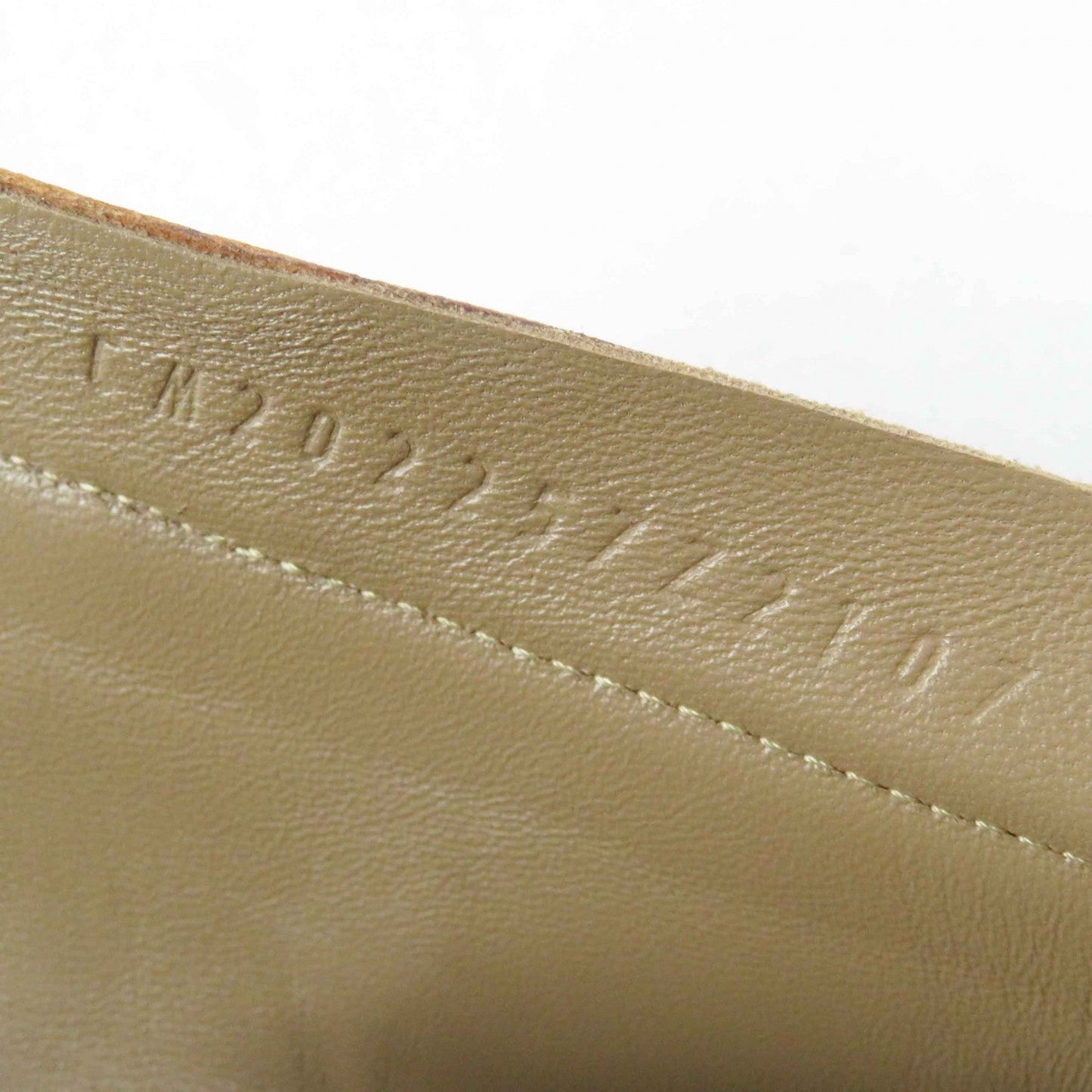 HERMES short boots leather Brown Saint Germain 37