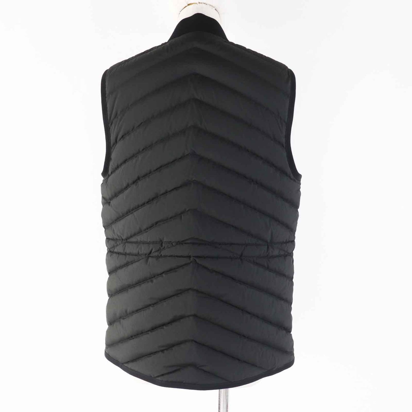 HERMES Down vest 4H0169DR polyester black 38