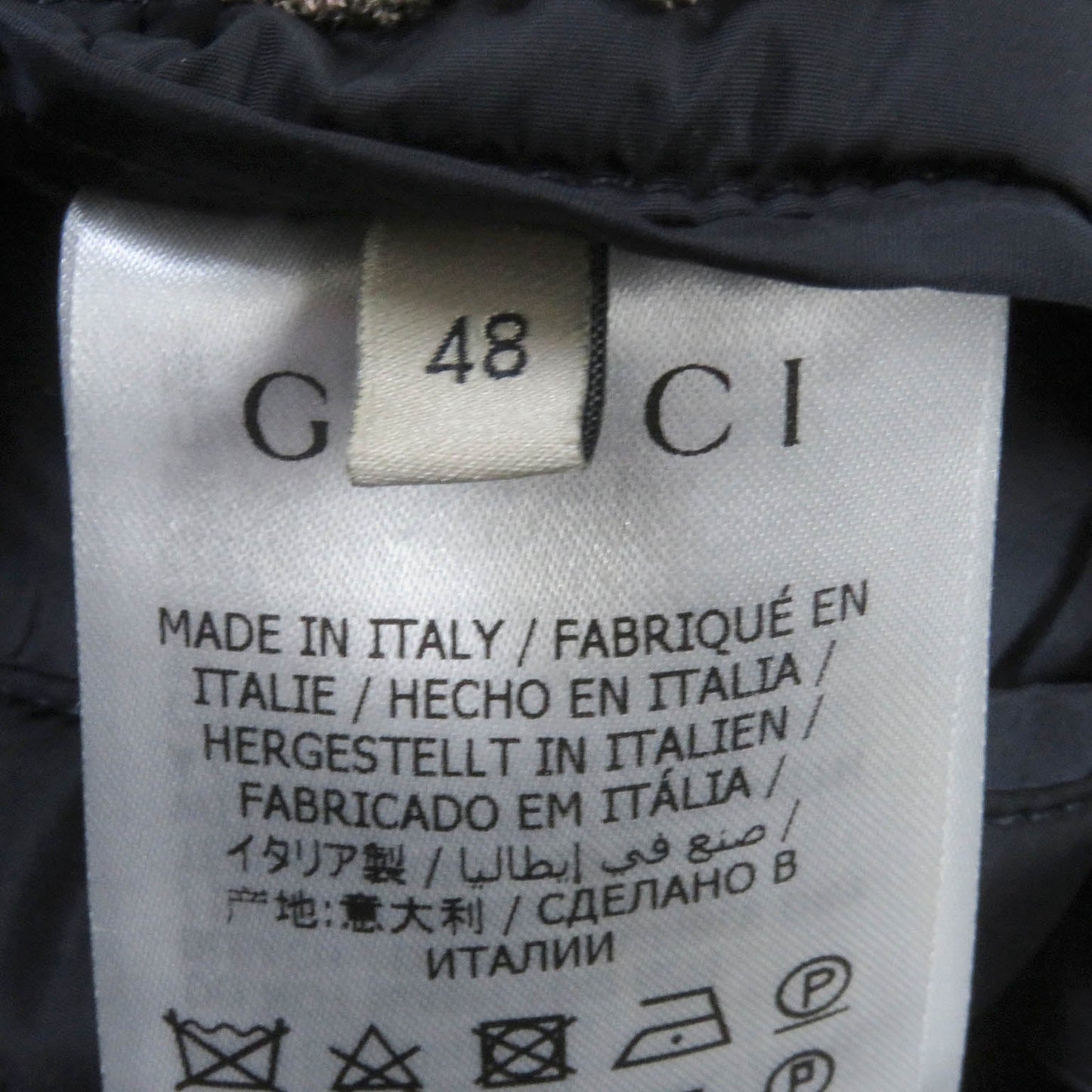 GUCCI Blouson 645702 cotton blue 48