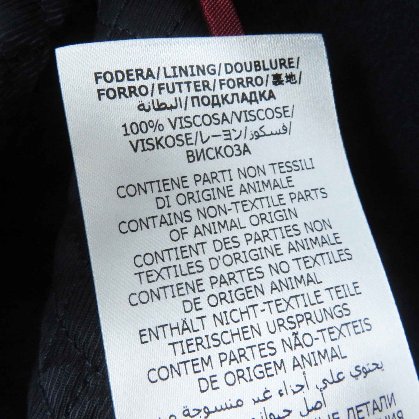 GUCCI Chester coat 669525 wool Navy 38