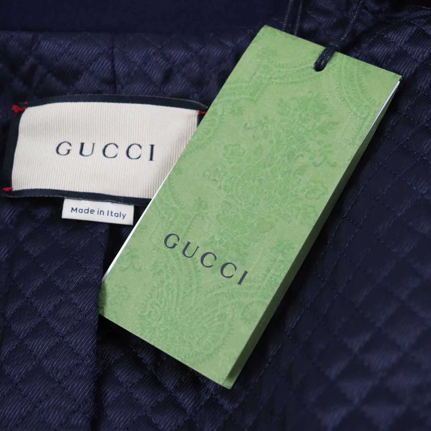 GUCCI Chester coat 669525 wool Navy 38
