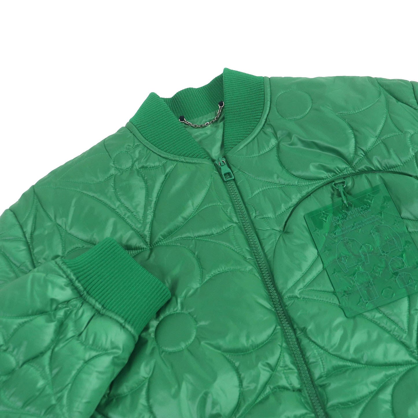 LOUIS VUITTON Blouson polyester green 46