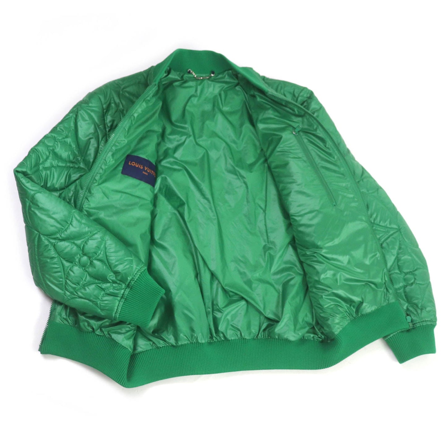 LOUIS VUITTON Blouson polyester green 46