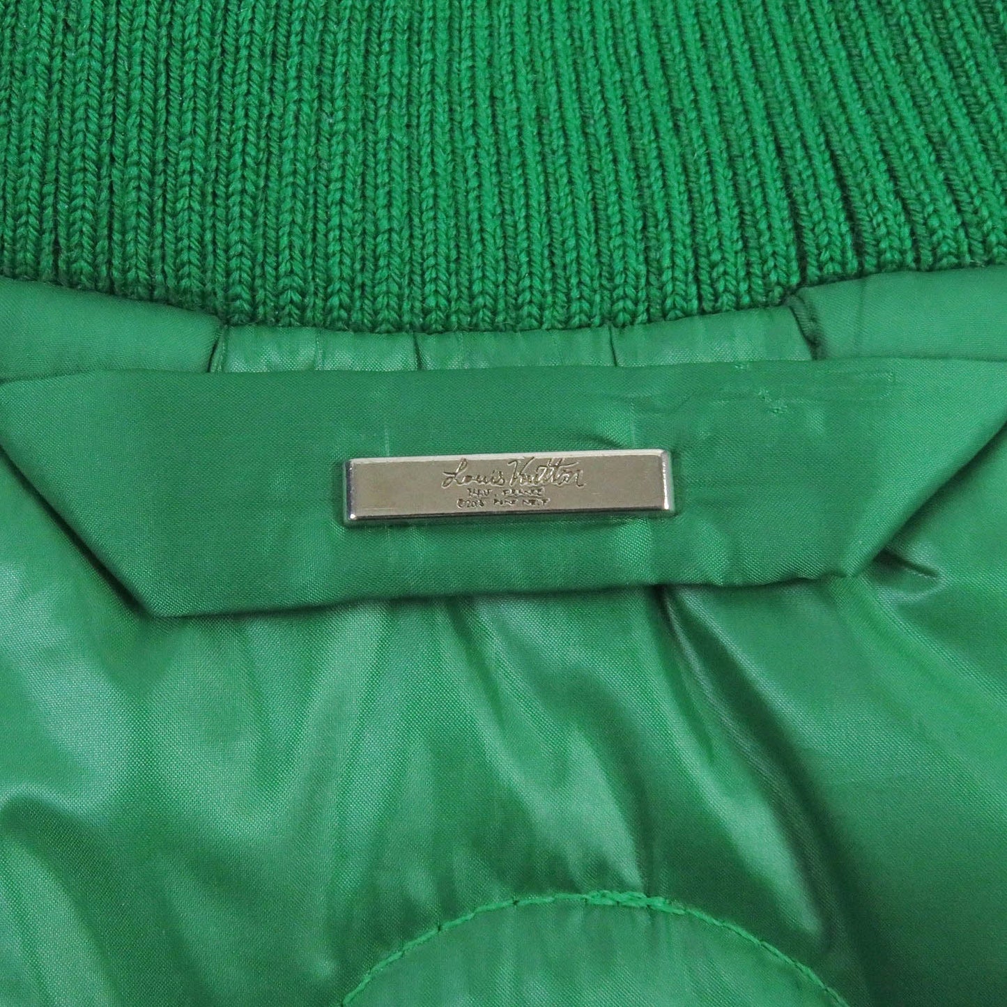 LOUIS VUITTON Blouson polyester green 46