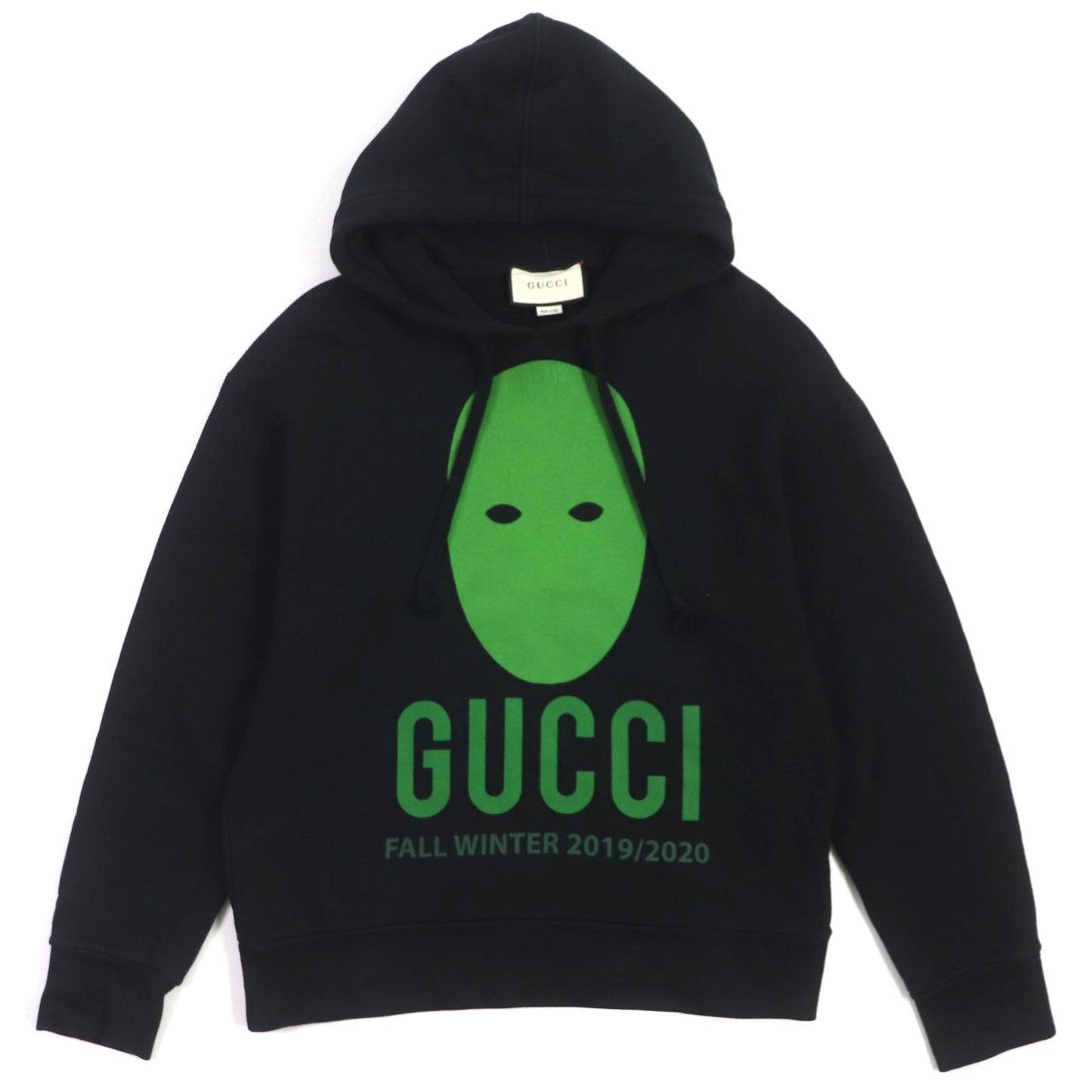 GUCCI Hoodie 475374 cotton black MANIFESTO S