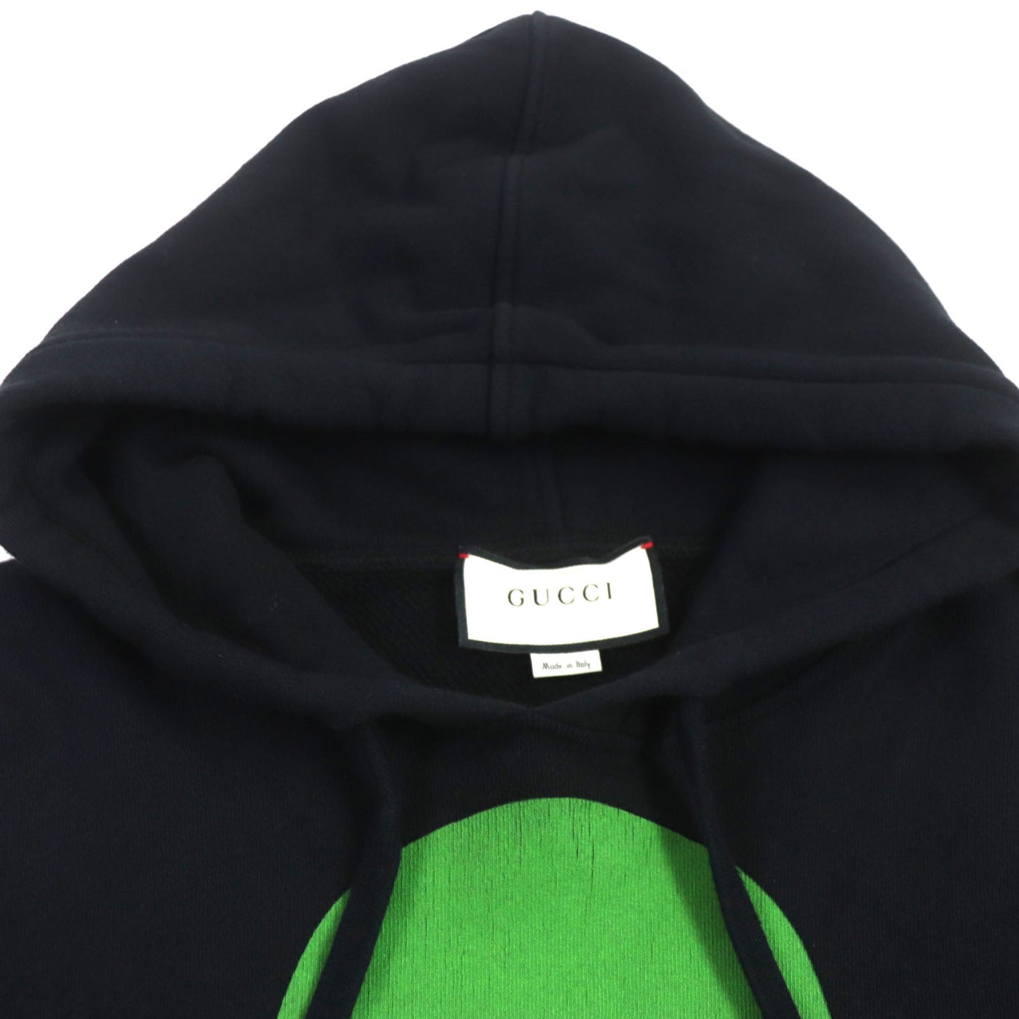 GUCCI Hoodie 475374 cotton black MANIFESTO S