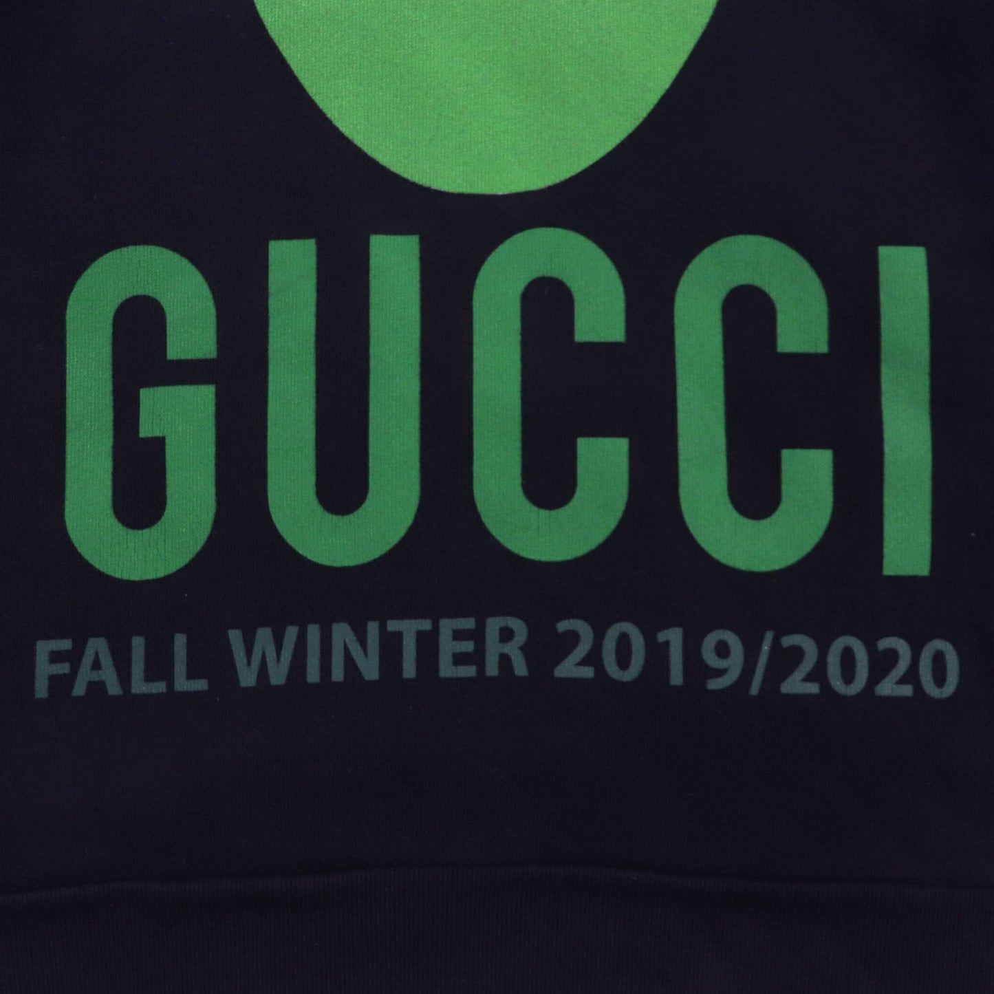 GUCCI Hoodie 475374 cotton black MANIFESTO S
