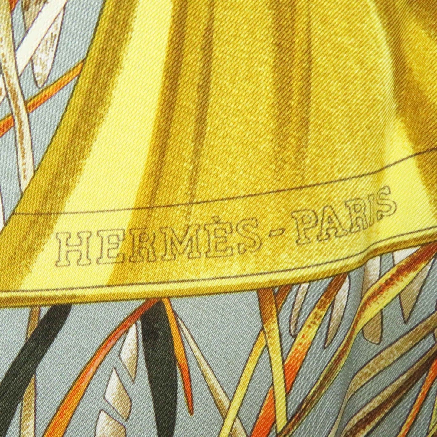 HERMES scarf Main: 100% silk Multi Carre90 CHASSE au BOIS forest hunting Women Used