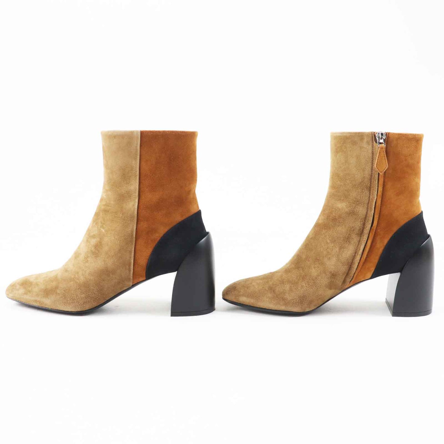 HERMES short boots Main: Suede leather Multi BROOKE Women 37 Used