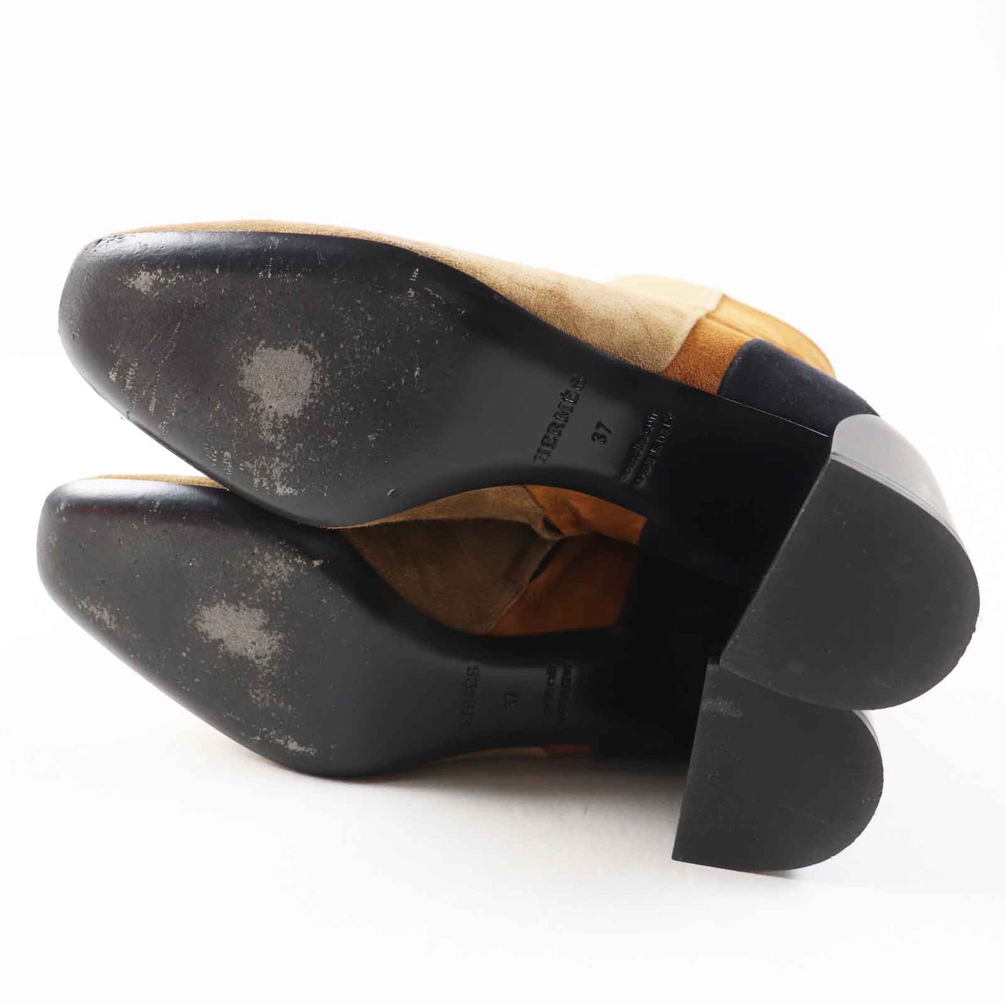 HERMES short boots Main: Suede leather Multi BROOKE Women 37 Used