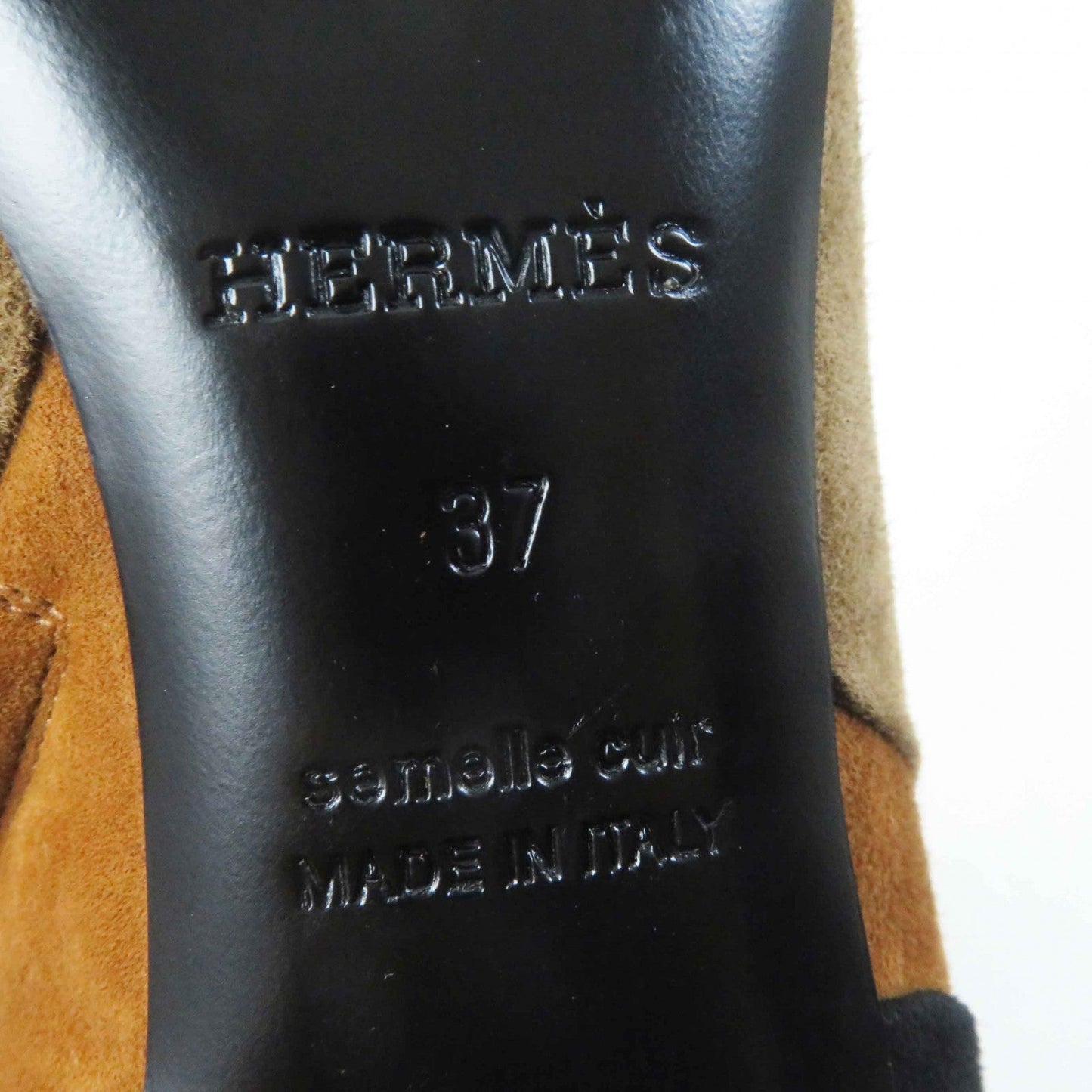 HERMES short boots Main: Suede leather Multi BROOKE Women 37 Used
