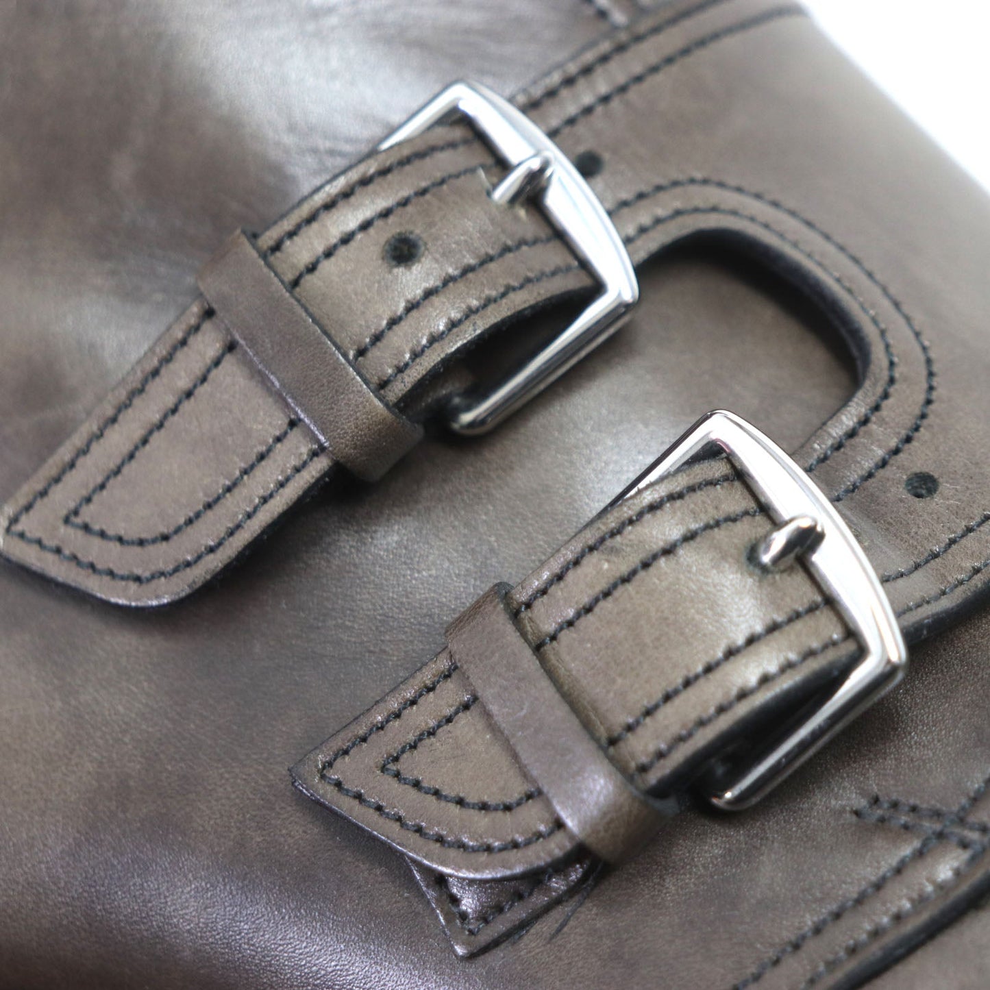 HERMES Ankle boots Main: Leather Dark brown mens 40 1/2 Used