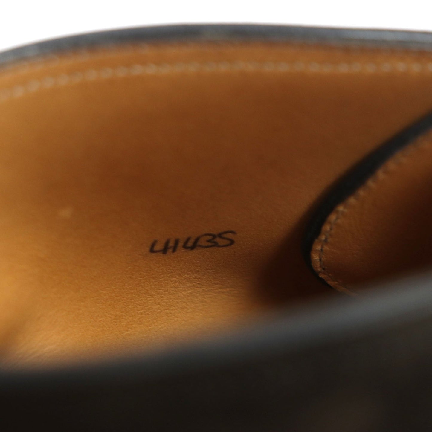HERMES Ankle boots Main: Leather Dark brown mens 40 1/2 Used