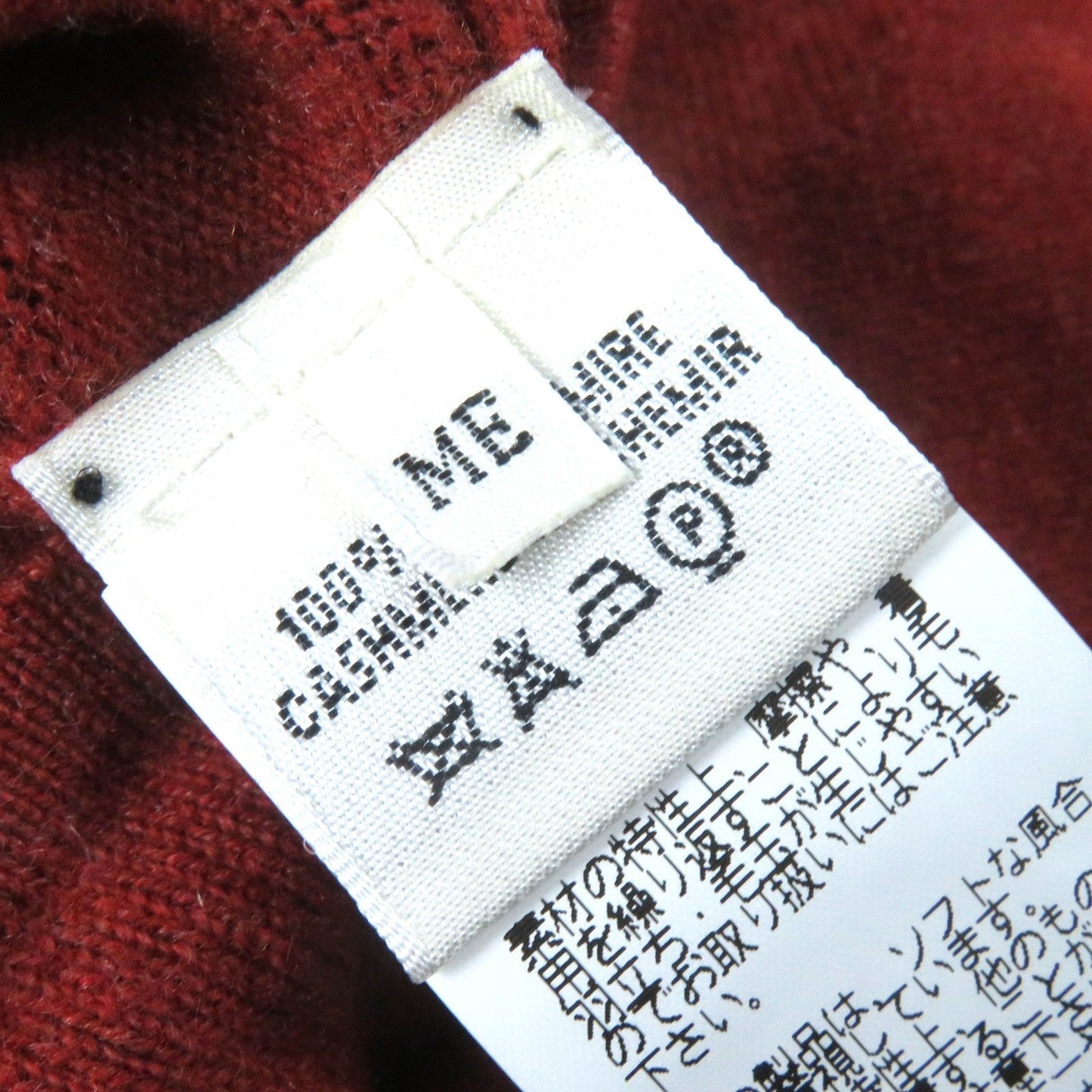 HERMES ensemble Main: 100% cashmere Orange Women ME Used