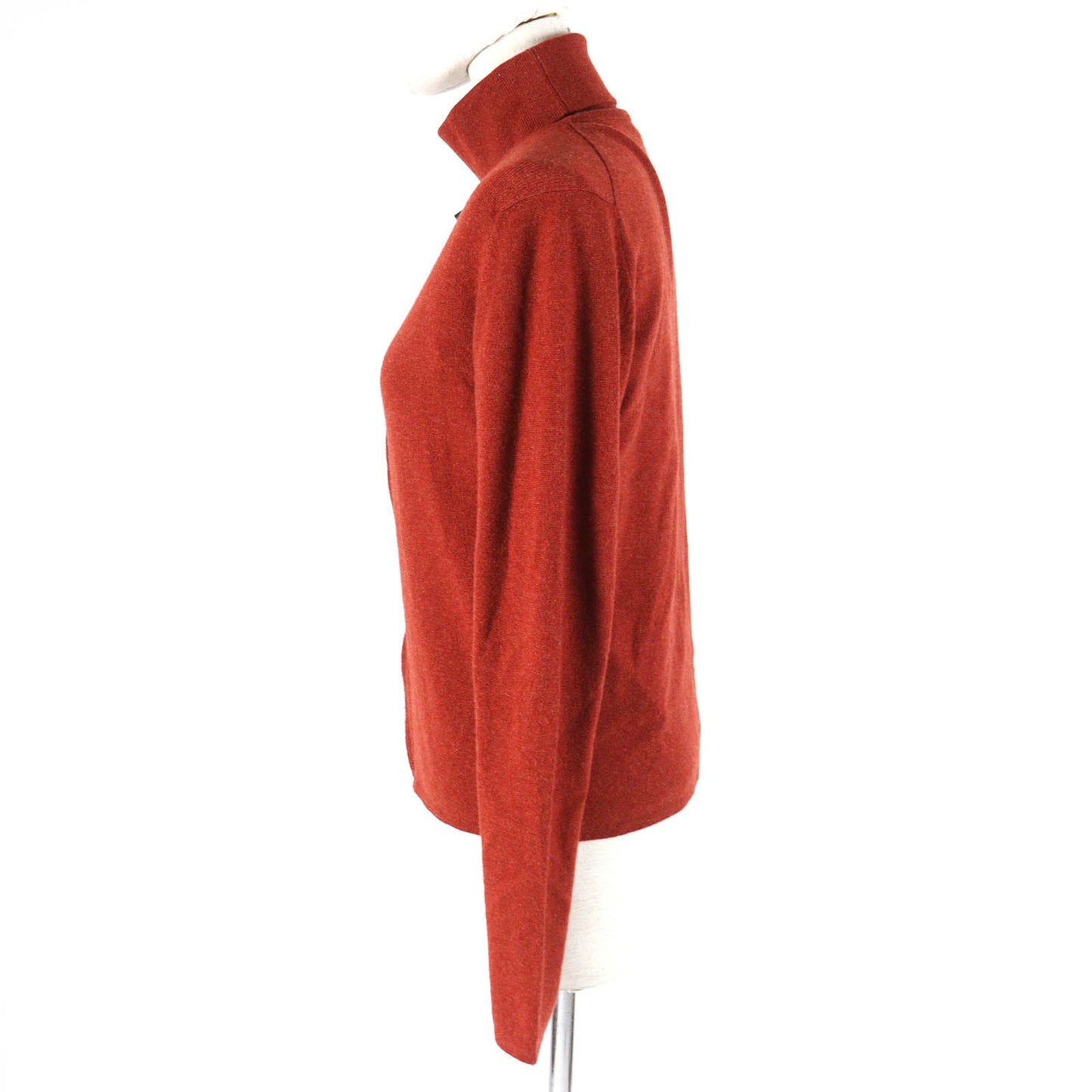 HERMES ensemble Main: 100% cashmere Orange Women ME Used