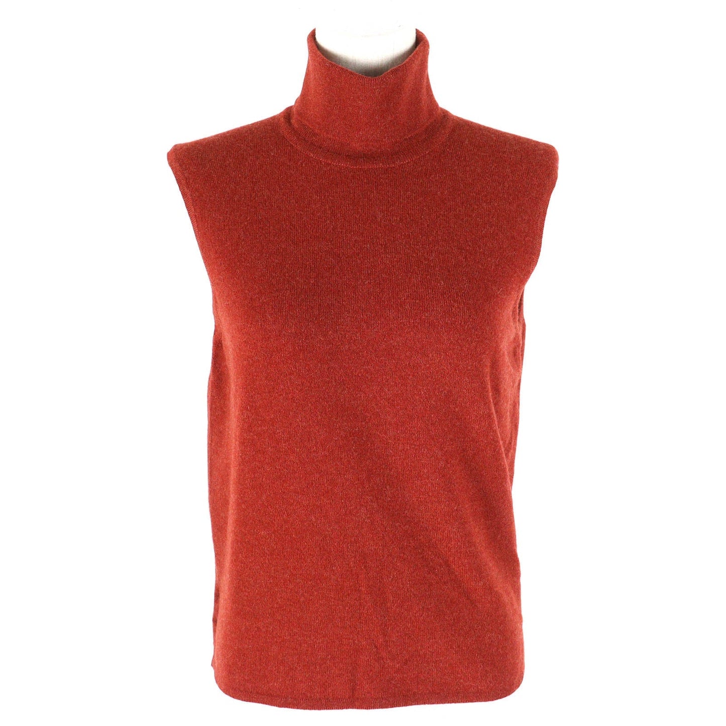 HERMES ensemble Main: 100% cashmere Orange Women ME Used