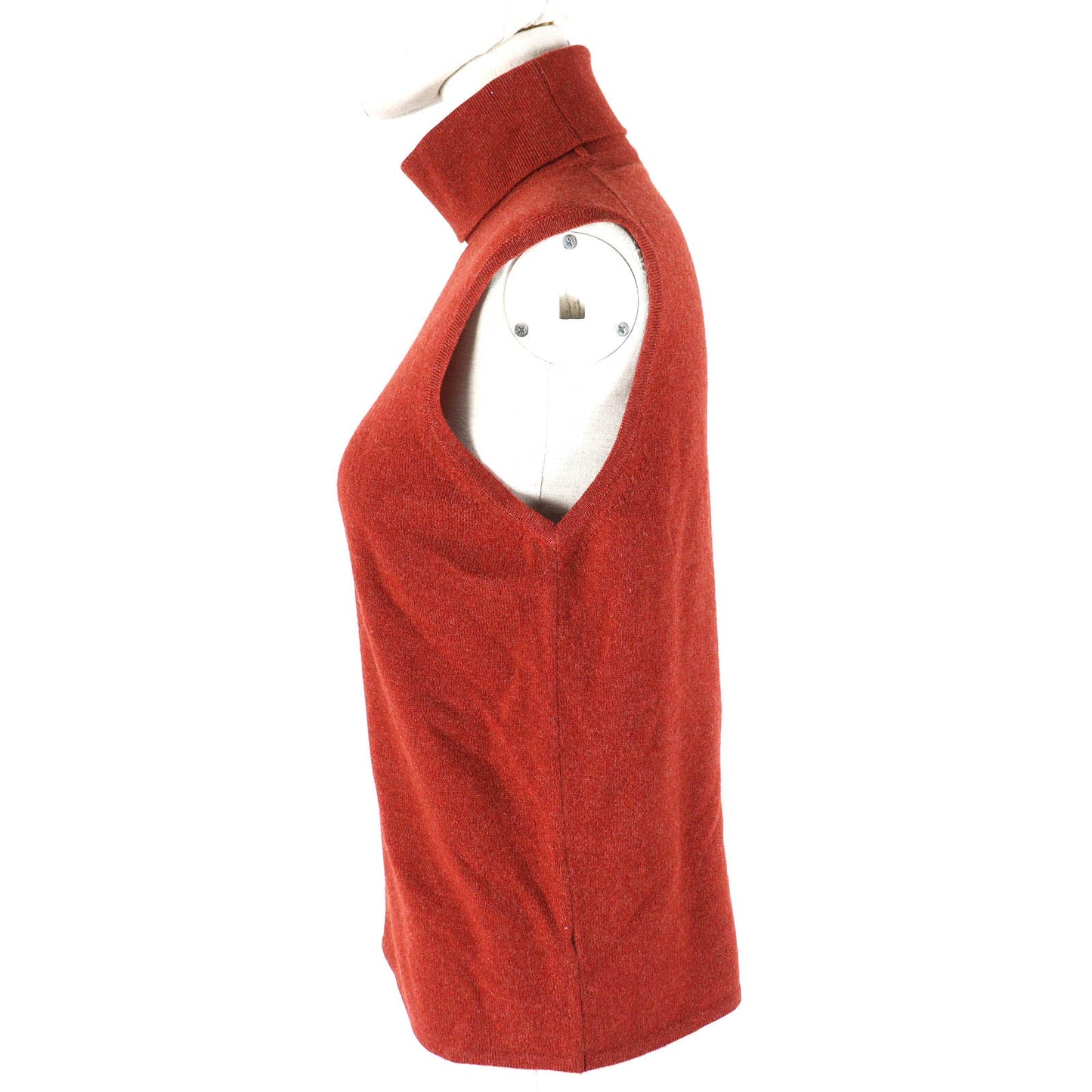 HERMES ensemble Main: 100% cashmere Orange Women ME Used