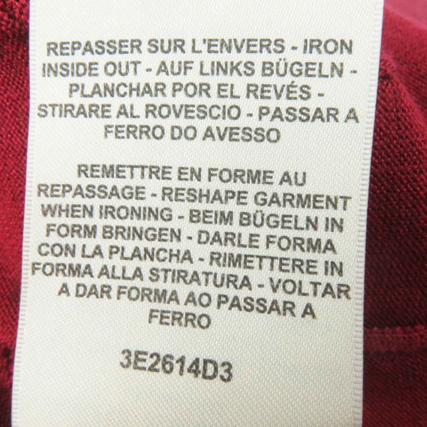 HERMES knit 3E2614D3 Outer: 57% silk, Outer: 43% cotton, Part: 55% silk, Part: 41% cotton, Part: 3% nylon Bordeaux Women 38 Used