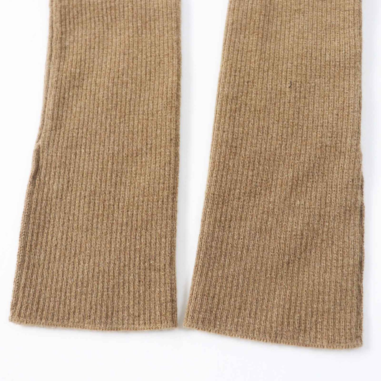HERMES gloves Lamb leather gold 7.5