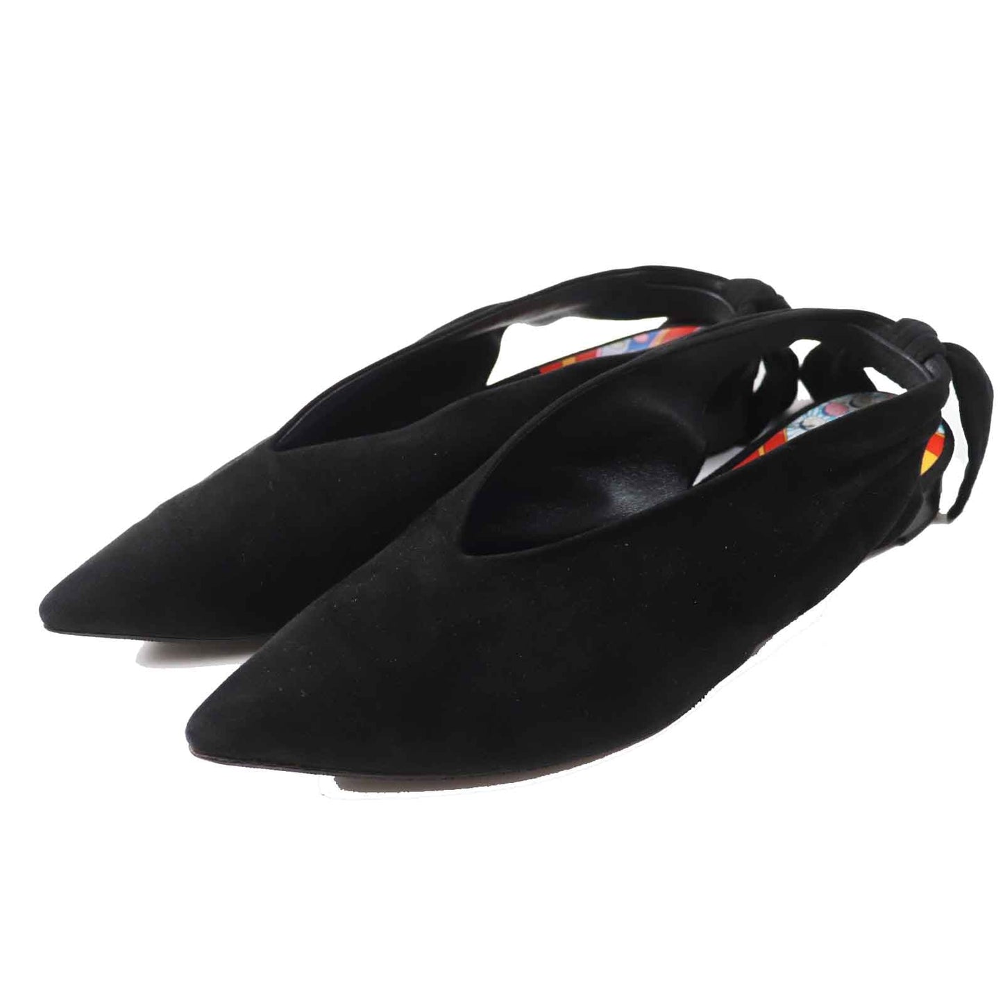HERMES pumps 221013Z Main: Suede leather black Women 36 Used